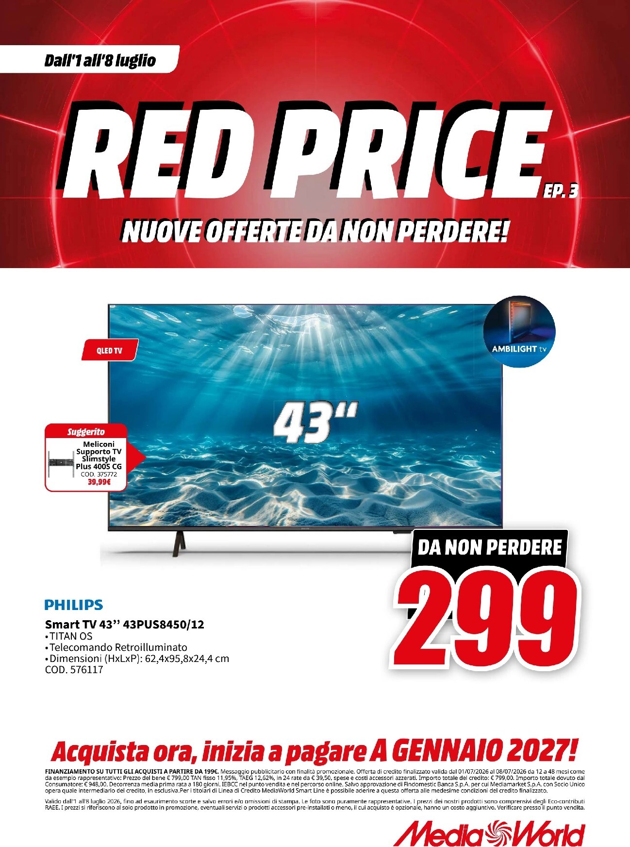 mediaworld - Volantino attuale di Mediaworld valido dal mercoledì 01/07/2026 al mercoledì 08/07/2026 - page: 11