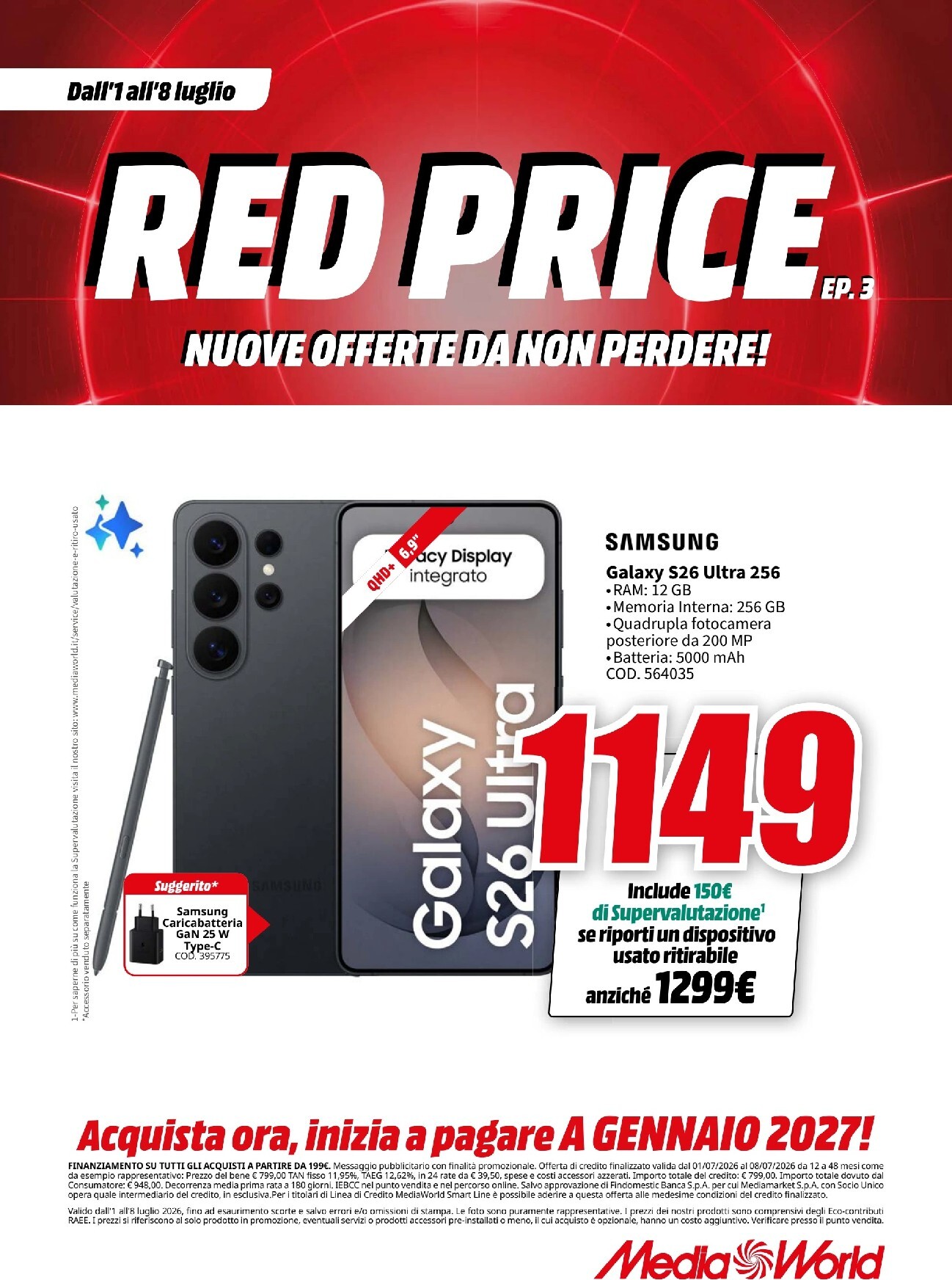 mediaworld - Volantino attuale di Mediaworld valido dal mercoledì 01/07/2026 al mercoledì 08/07/2026 - page: 30