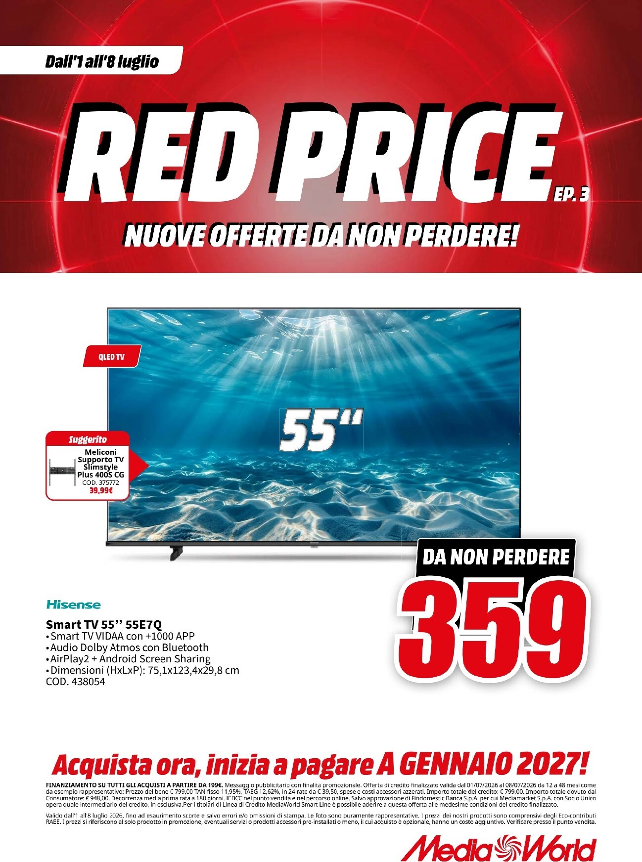 mediaworld - Volantino attuale di Mediaworld valido dal mercoledì 01/07/2026 al mercoledì 08/07/2026 - page: 9