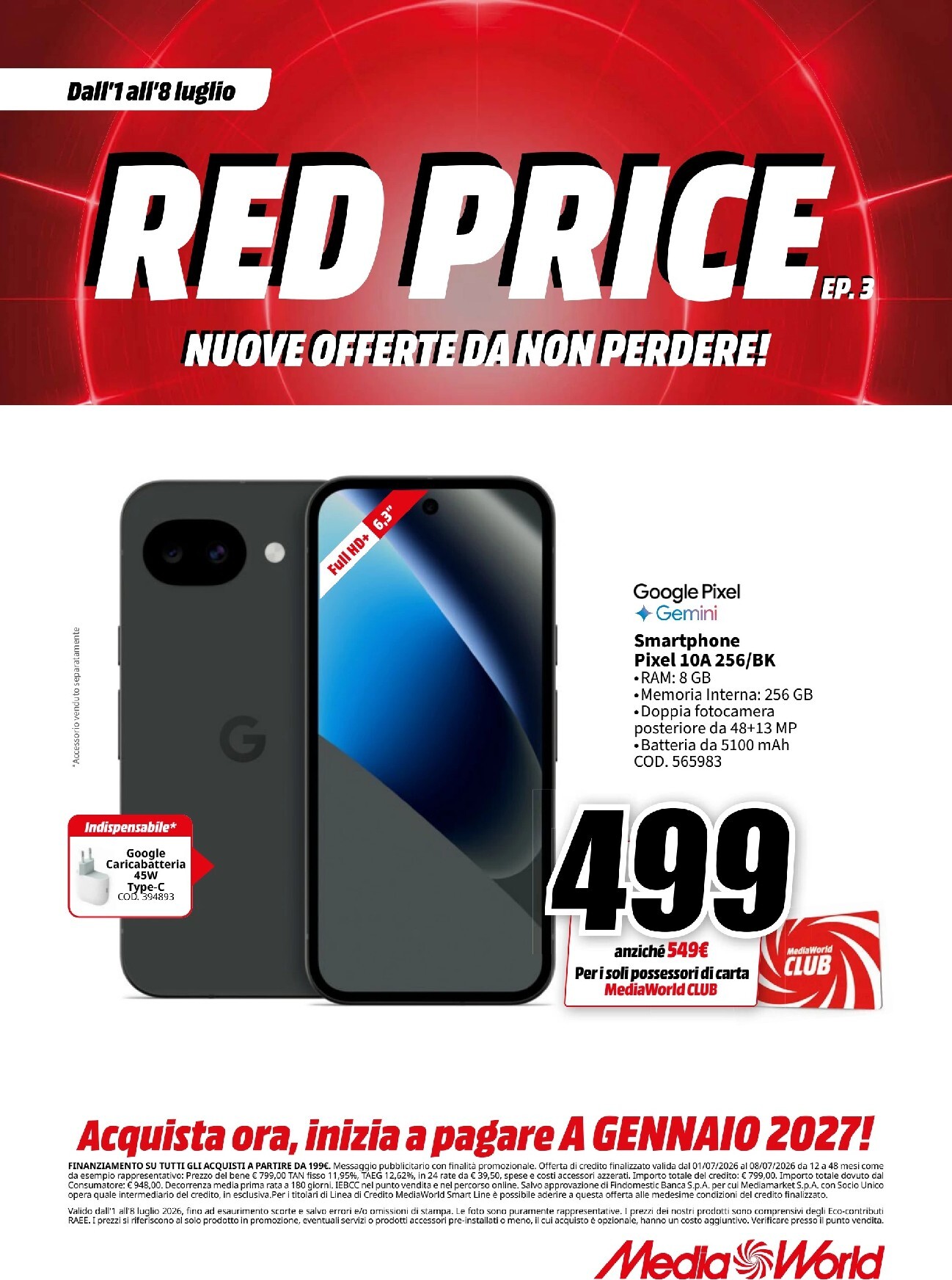 mediaworld - Volantino attuale di Mediaworld valido dal mercoledì 01/07/2026 al mercoledì 08/07/2026 - page: 28