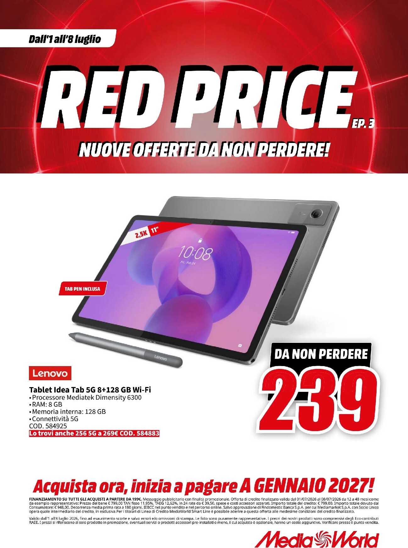 mediaworld - Volantino attuale di Mediaworld valido dal mercoledì 01/07/2026 al mercoledì 08/07/2026 - page: 21