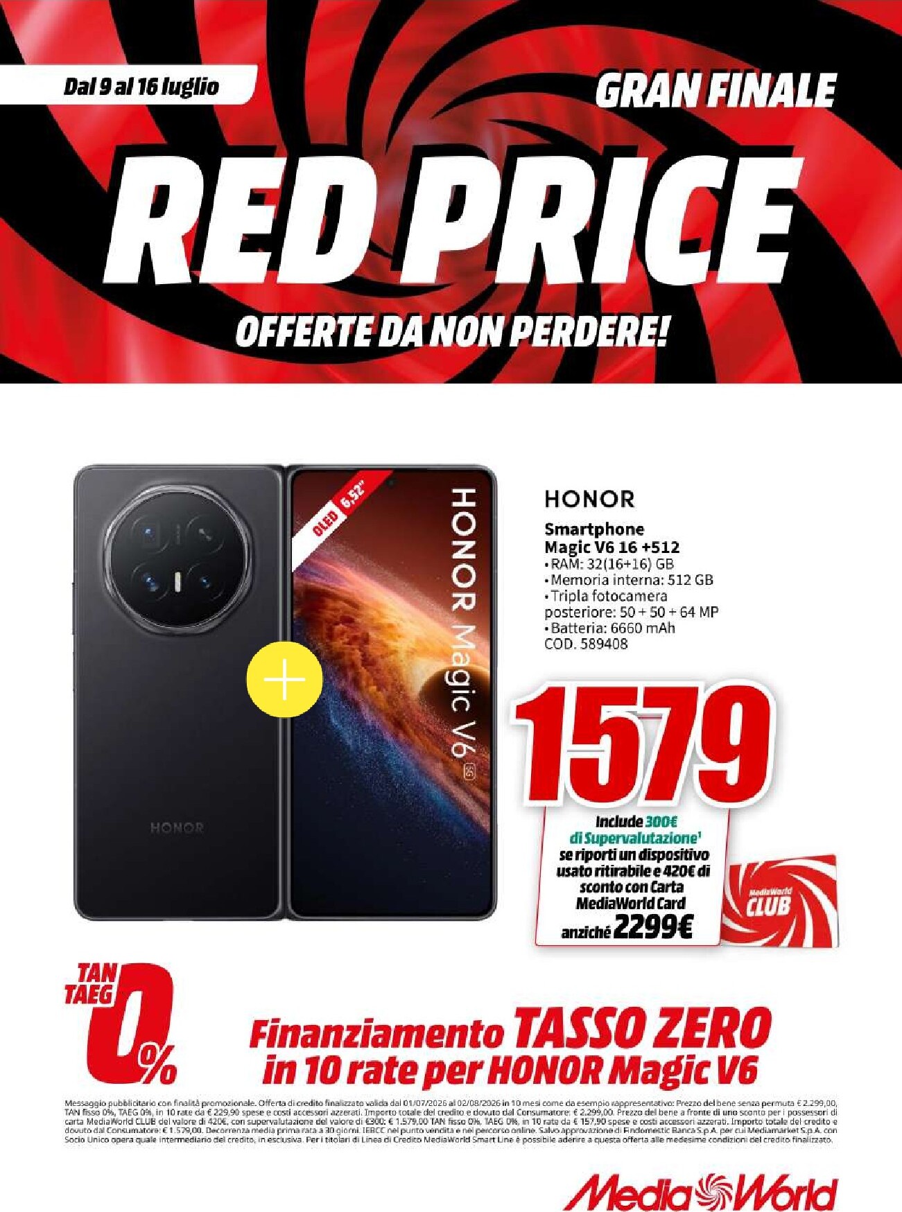 mediaworld - Volantino attuale di Mediaworld valido dal giovedì 09/07/2026 al giovedì 16/07/2026 - page: 32