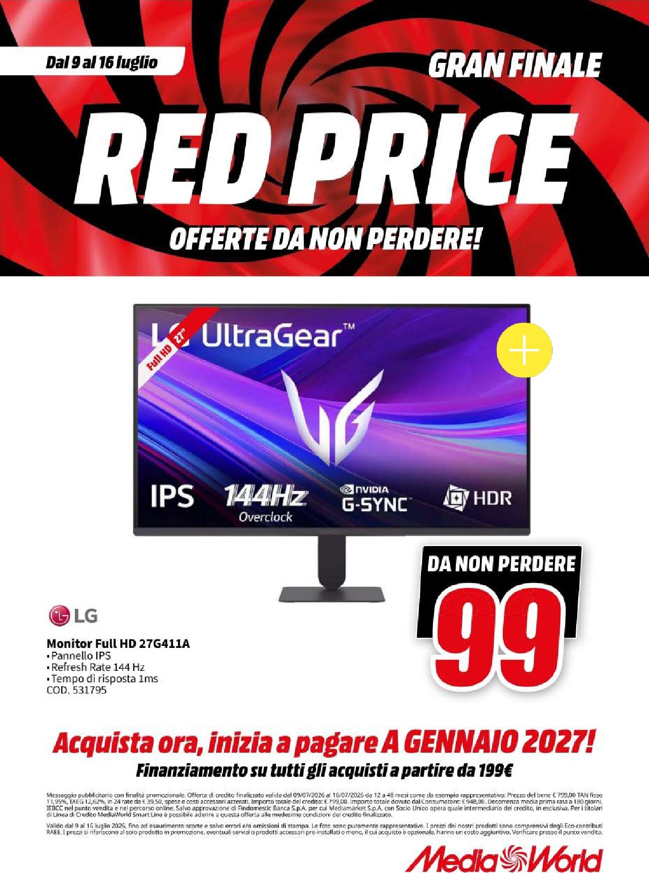 mediaworld - Volantino attuale di Mediaworld valido dal giovedì 09/07/2026 al giovedì 16/07/2026 - page: 45