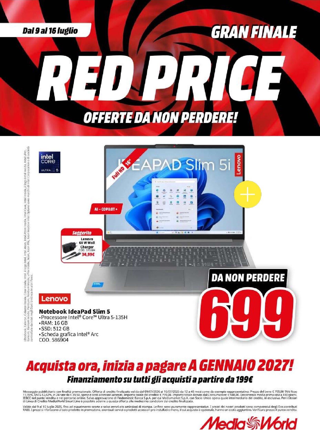 mediaworld - Volantino attuale di Mediaworld valido dal giovedì 09/07/2026 al giovedì 16/07/2026 - page: 40