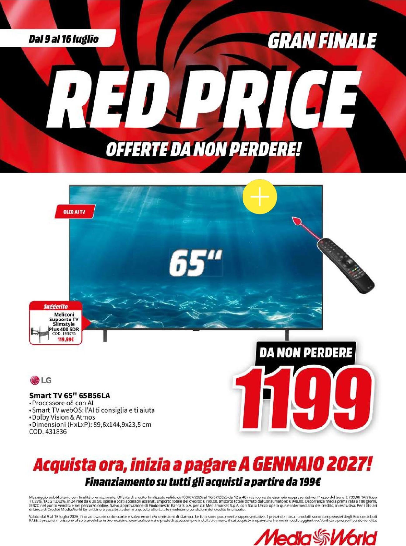 mediaworld - Volantino attuale di Mediaworld valido dal giovedì 09/07/2026 al giovedì 16/07/2026 - page: 4