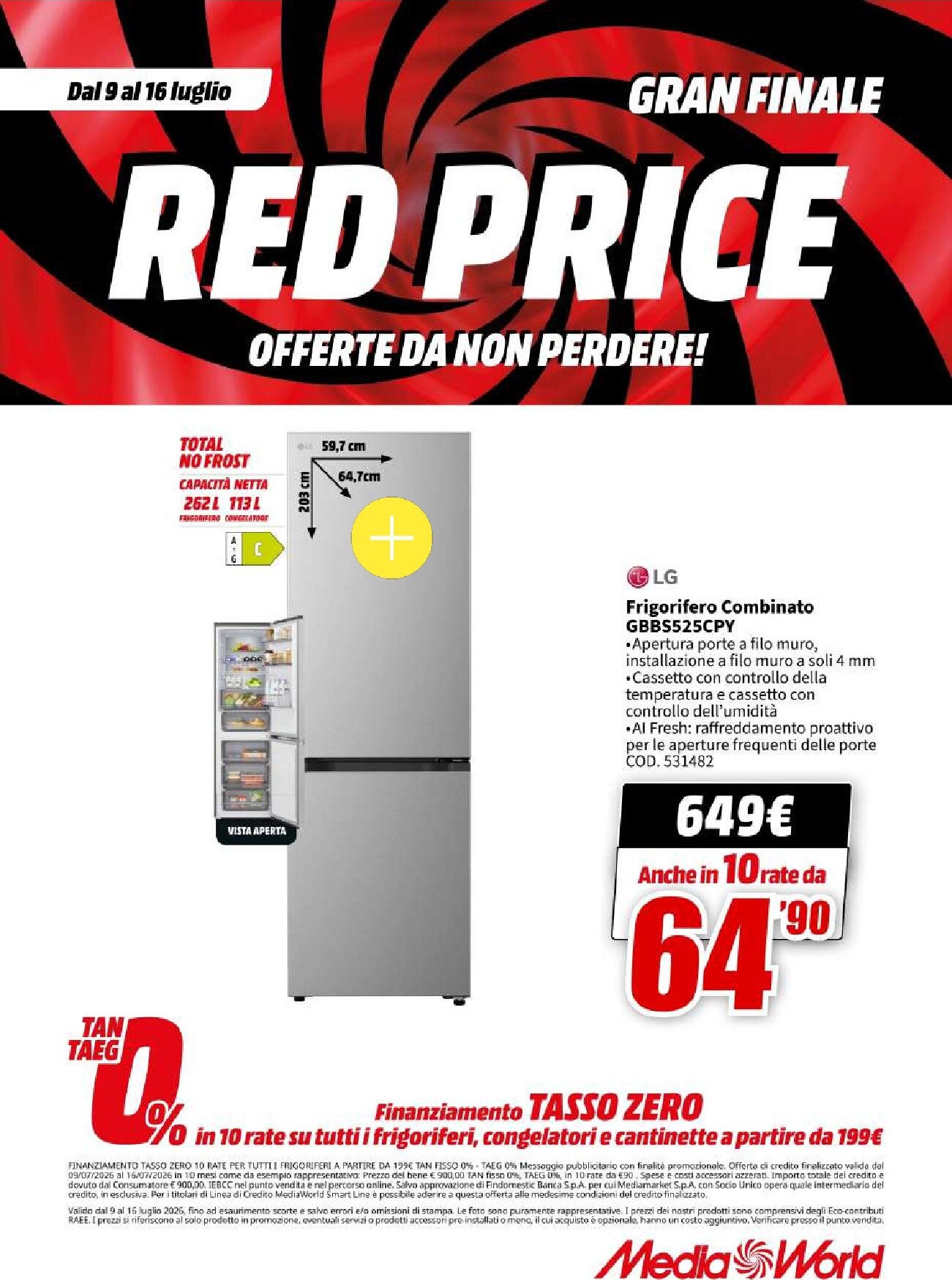 mediaworld - Volantino attuale di Mediaworld valido dal giovedì 09/07/2026 al giovedì 16/07/2026 - page: 61