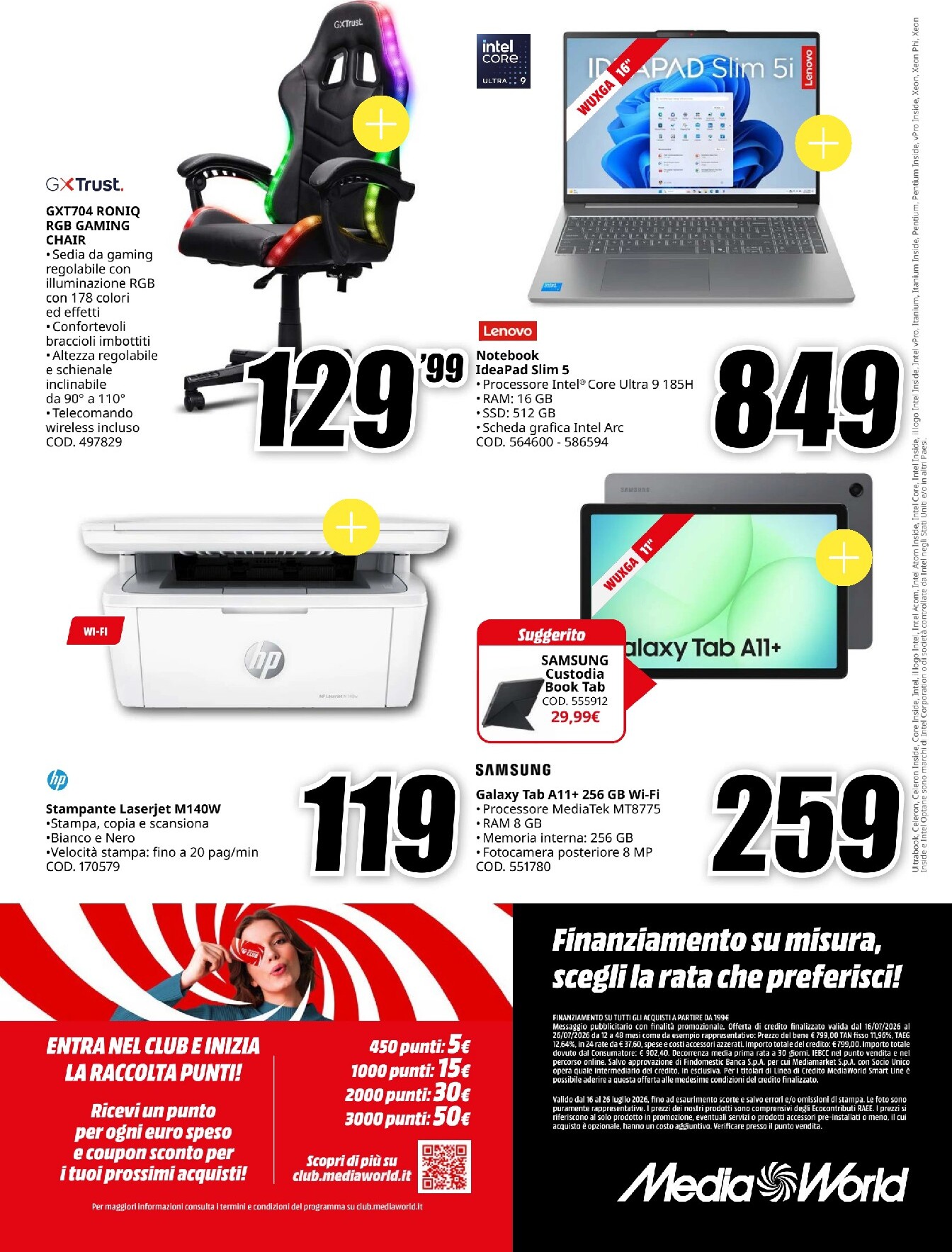 mediaworld - Volantino attuale di Mediaworld valido dal giovedì 16/07/2026 al domenica 26/07/2026 - page: 12