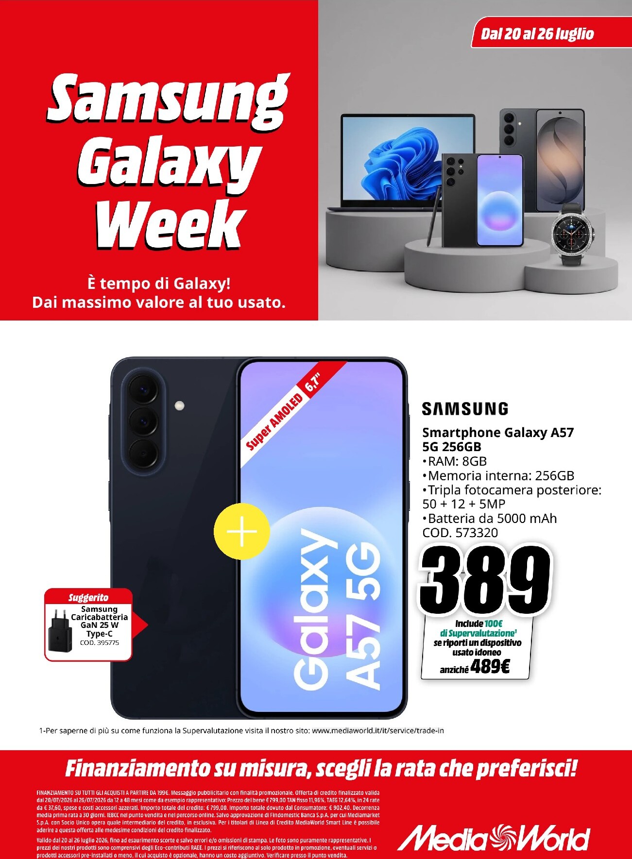 mediaworld - Volantino attuale di Mediaworld - Galaxy Week valido dal lunedì 20/07/2026 al domenica 26/07/2026 - page: 4