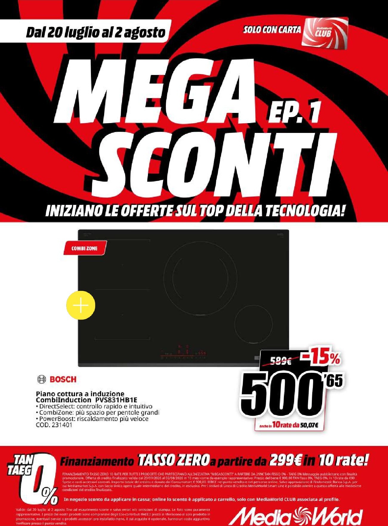 mediaworld - Volantino attuale di Mediaworld - Mega Sconti valido dal lunedì 20/07/2026 al domenica 02/08/2026 - page: 53