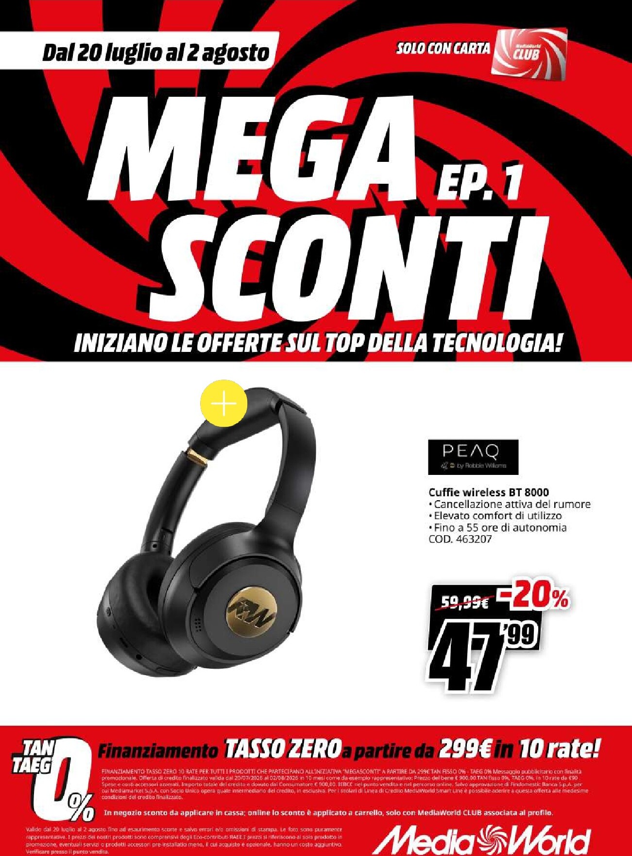mediaworld - Volantino attuale di Mediaworld - Mega Sconti valido dal lunedì 20/07/2026 al domenica 02/08/2026 - page: 27
