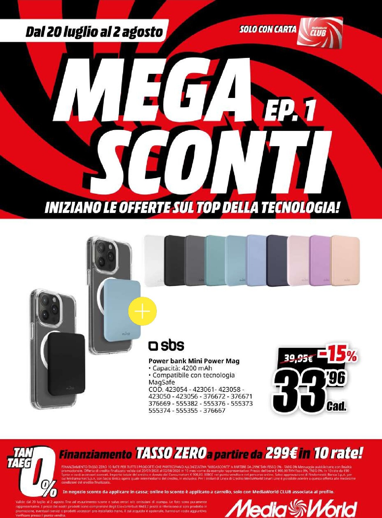 mediaworld - Volantino attuale di Mediaworld - Mega Sconti valido dal lunedì 20/07/2026 al domenica 02/08/2026 - page: 30