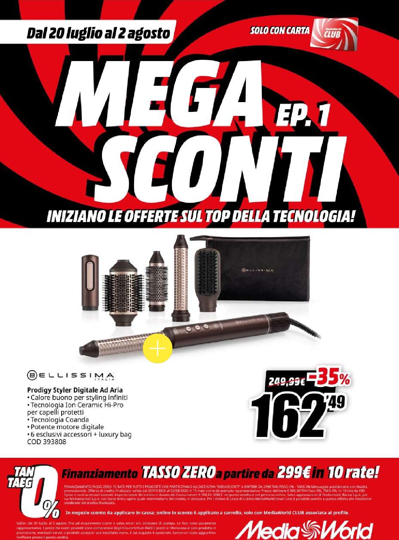 mediaworld - Volantino attuale di Mediaworld - Mega Sconti valido dal lunedì 20/07/2026 al domenica 02/08/2026 - page: 64
