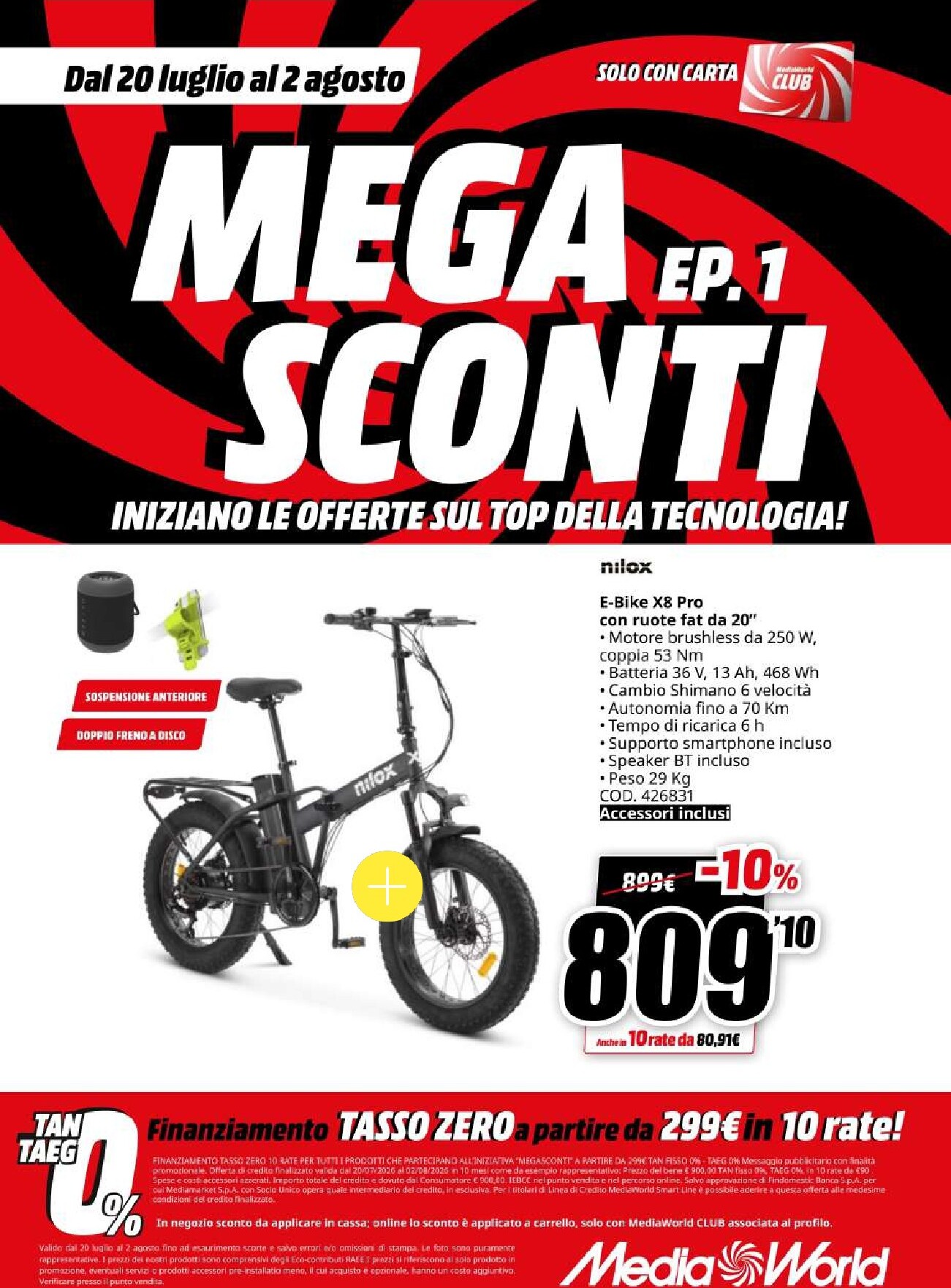 mediaworld - Volantino attuale di Mediaworld - Mega Sconti valido dal lunedì 20/07/2026 al domenica 02/08/2026 - page: 14