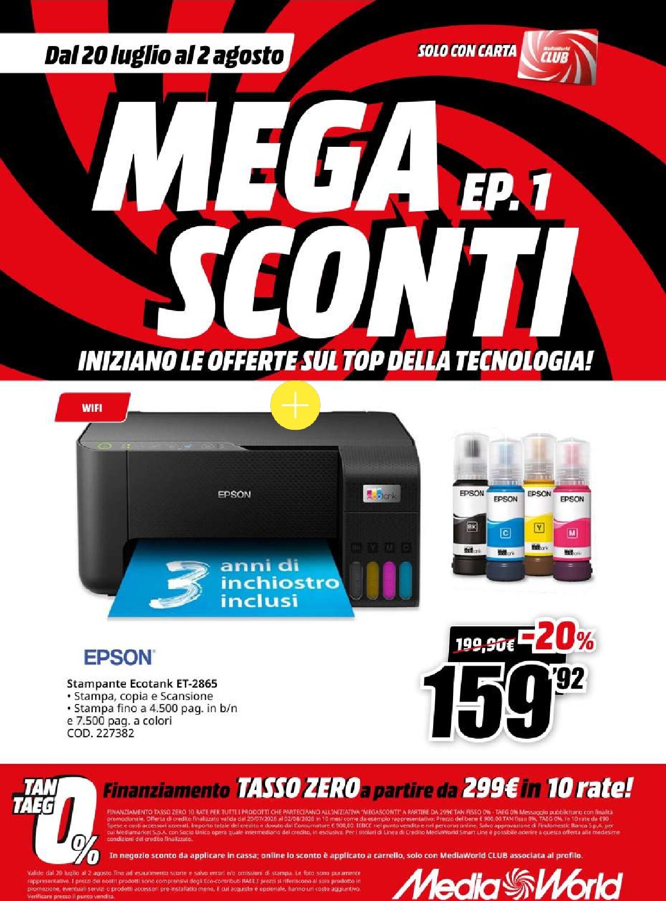 mediaworld - Volantino attuale di Mediaworld - Mega Sconti valido dal lunedì 20/07/2026 al domenica 02/08/2026 - page: 38