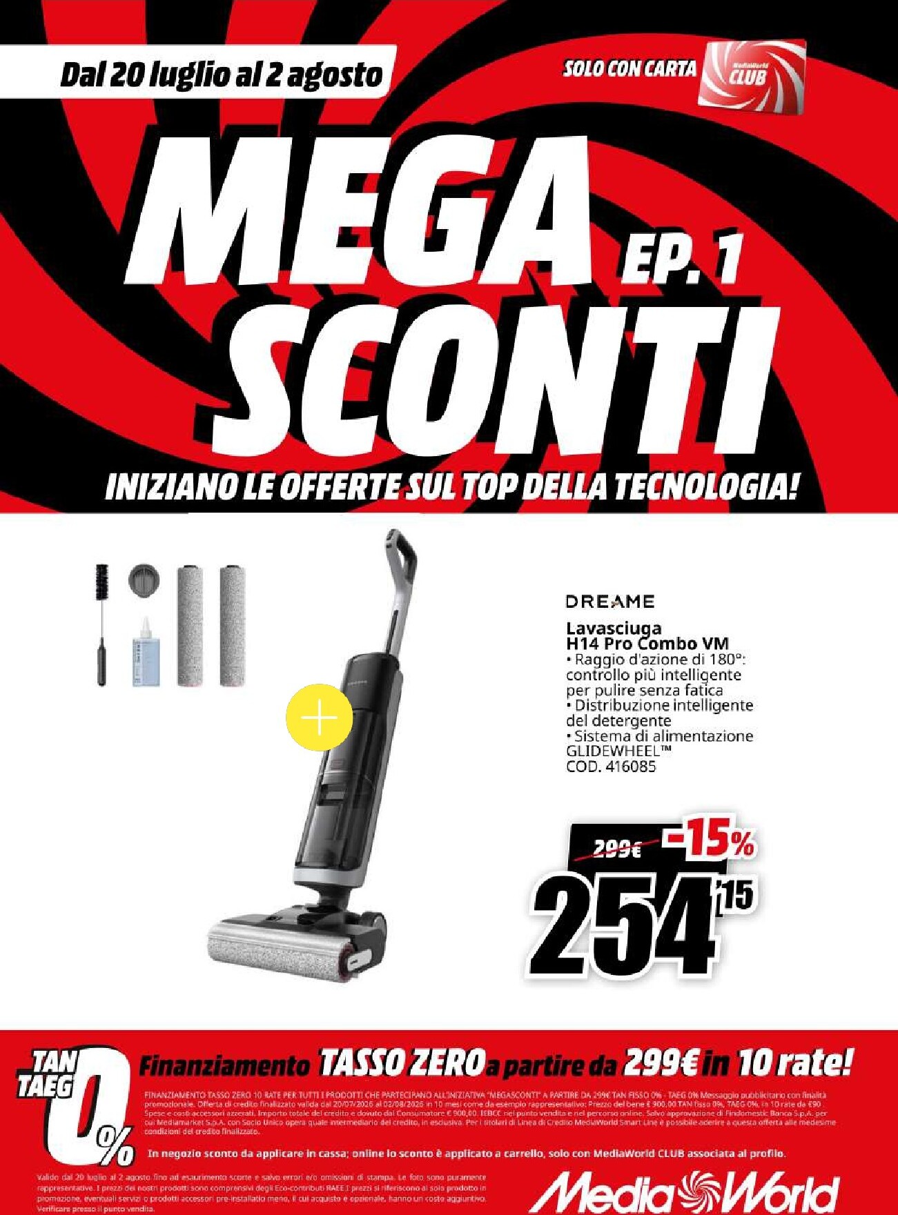 mediaworld - Volantino attuale di Mediaworld - Mega Sconti valido dal lunedì 20/07/2026 al domenica 02/08/2026 - page: 71