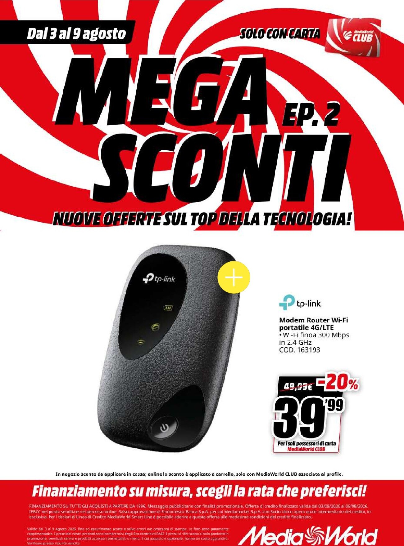 mediaworld - Volantino attuale di Mediaworld valido dal lunedì 03/08/2026 al domenica 09/08/2026 - page: 27