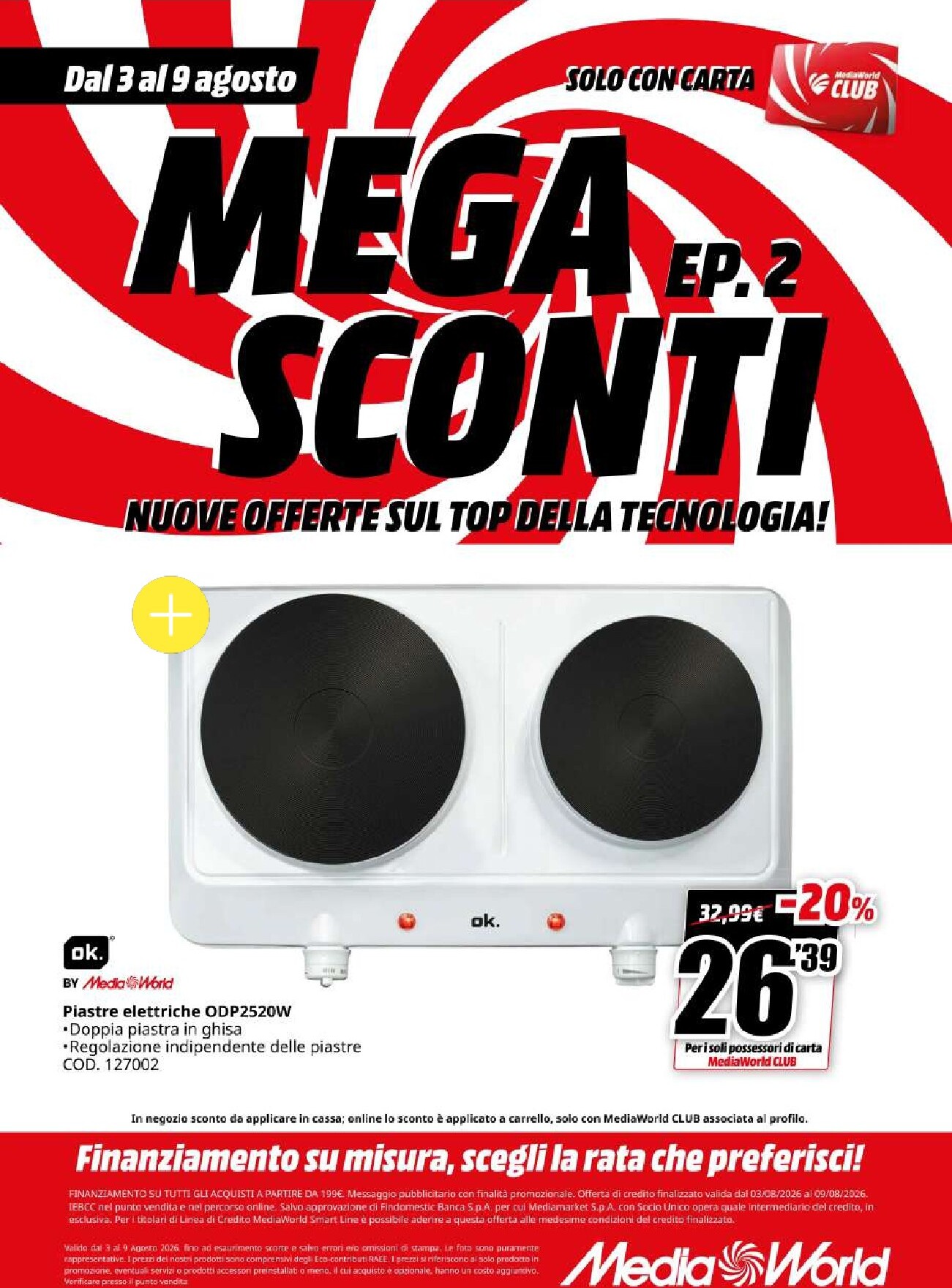 mediaworld - Volantino attuale di Mediaworld valido dal lunedì 03/08/2026 al domenica 09/08/2026 - page: 49