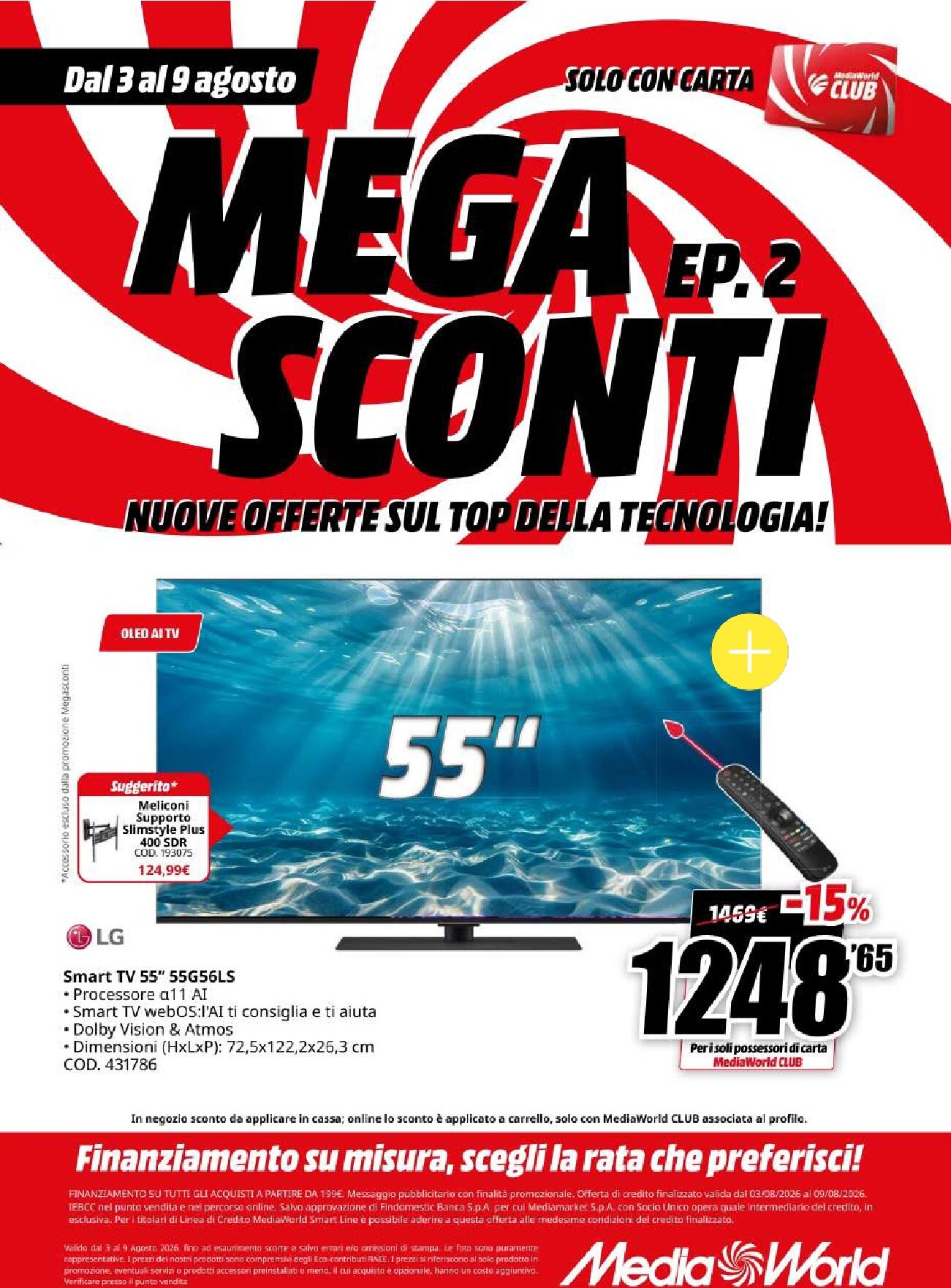 mediaworld - Volantino attuale di Mediaworld valido dal lunedì 03/08/2026 al domenica 09/08/2026 - page: 31