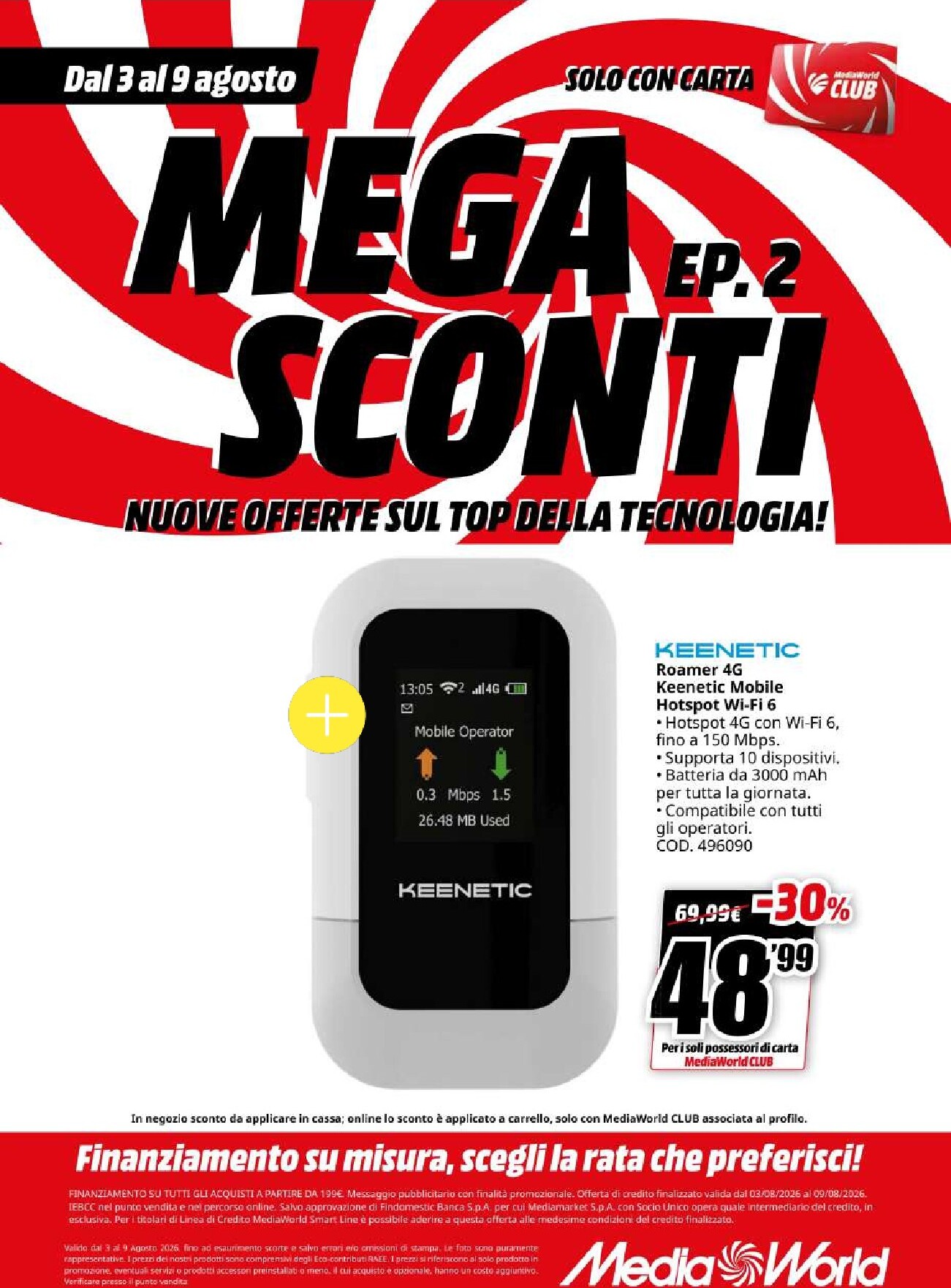 mediaworld - Volantino attuale di Mediaworld valido dal lunedì 03/08/2026 al domenica 09/08/2026 - page: 28