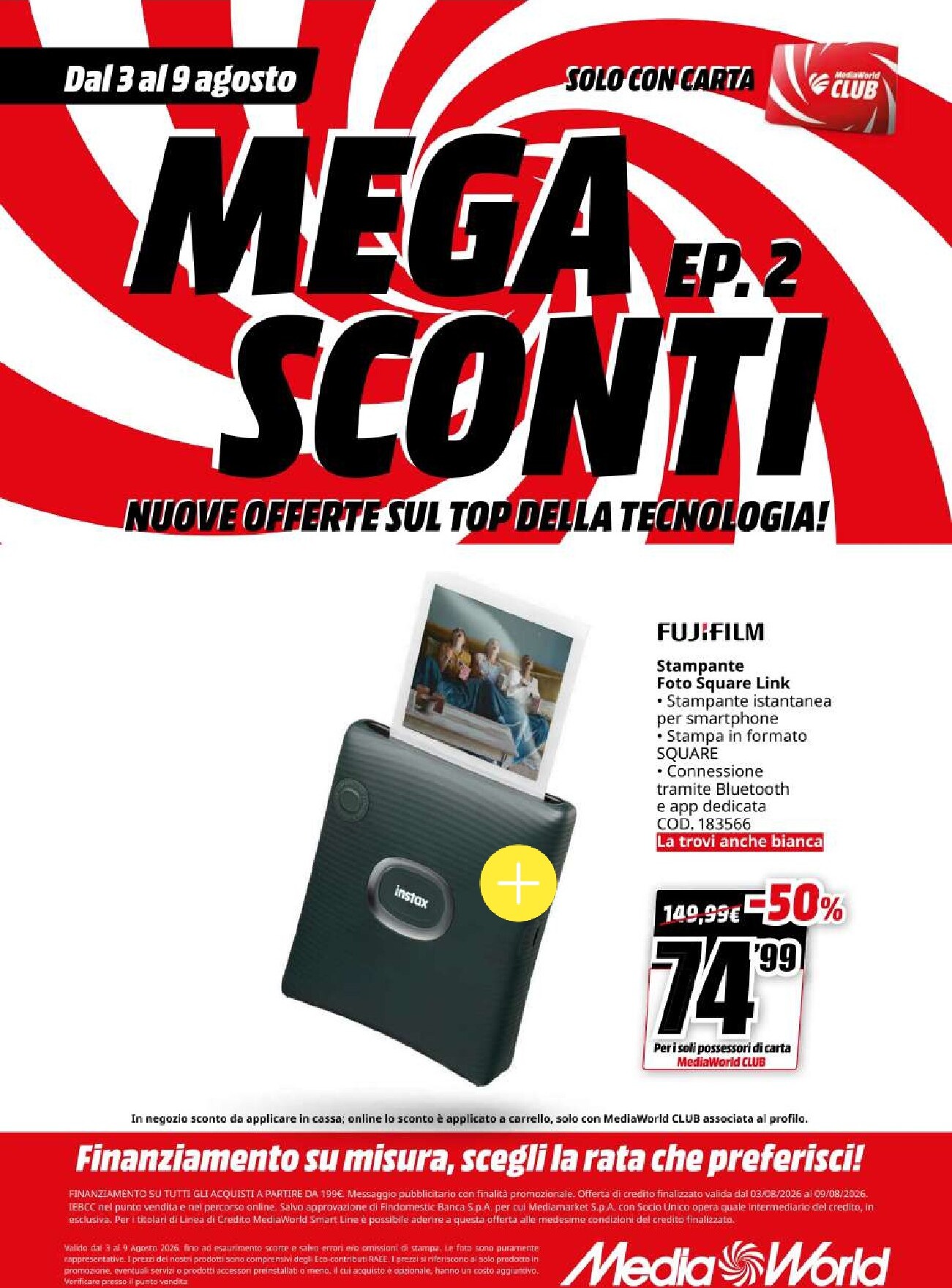 mediaworld - Volantino attuale di Mediaworld valido dal lunedì 03/08/2026 al domenica 09/08/2026 - page: 38