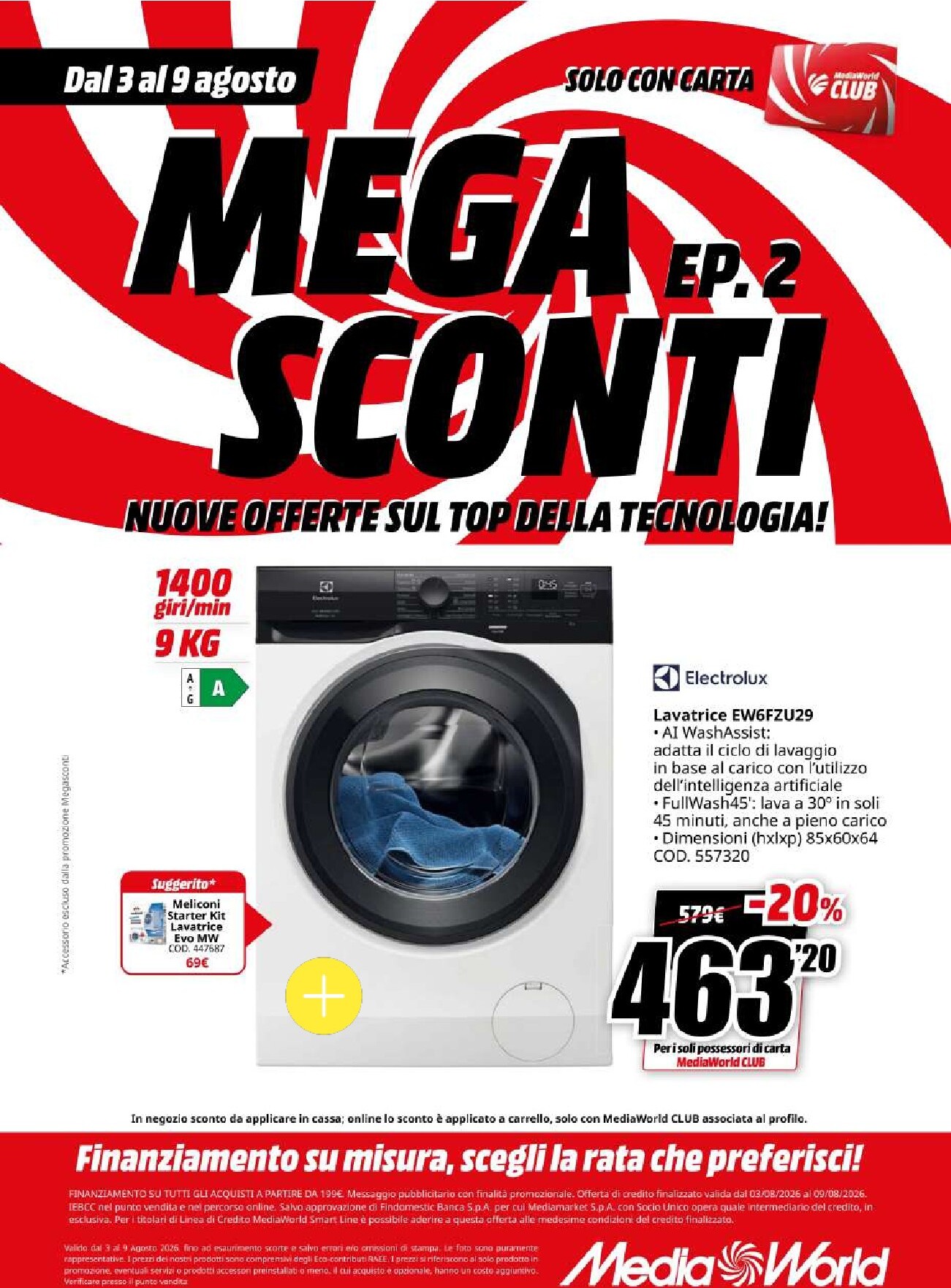 mediaworld - Volantino attuale di Mediaworld valido dal lunedì 03/08/2026 al domenica 09/08/2026 - page: 63
