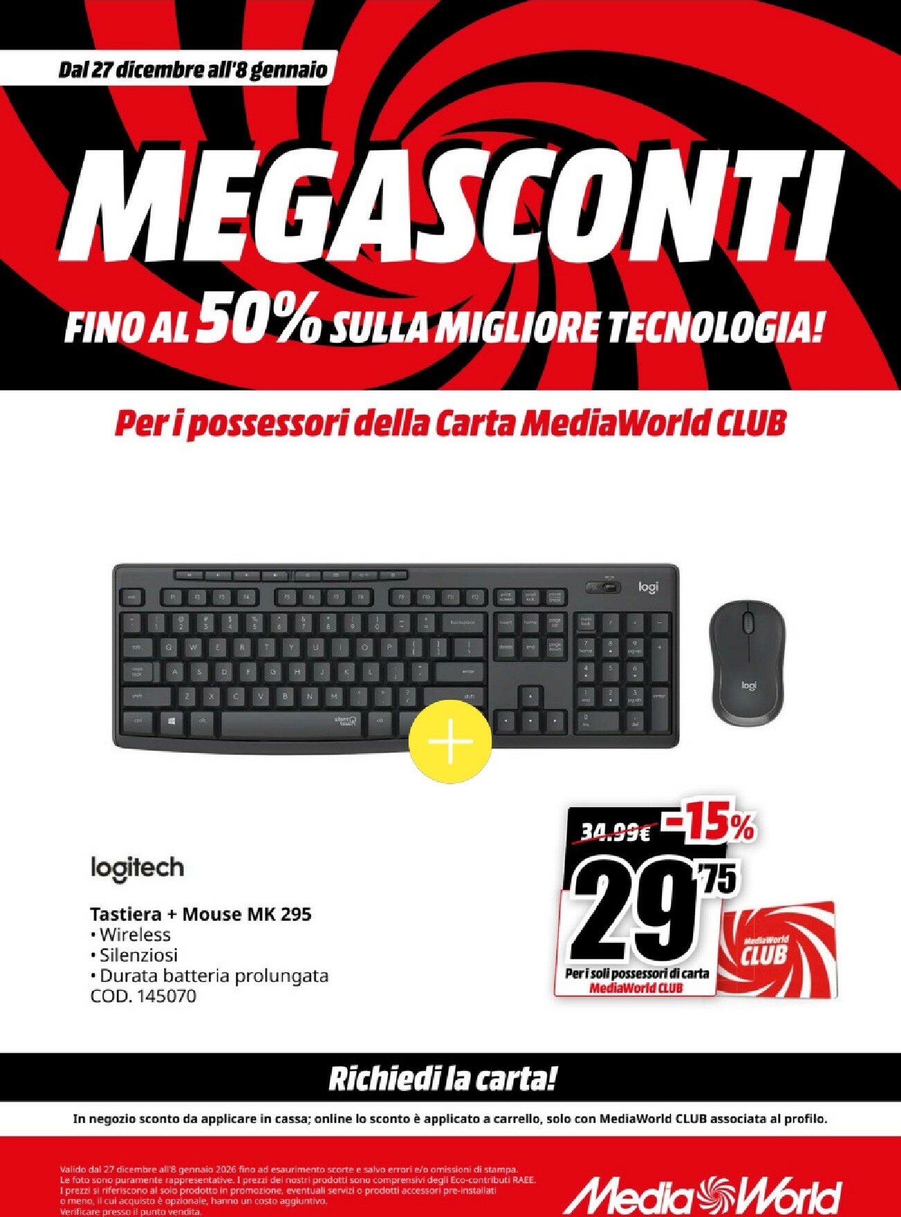 mediaworld - Volantino Mediaworld valido dal 27/12 al 08/01 - page: 26