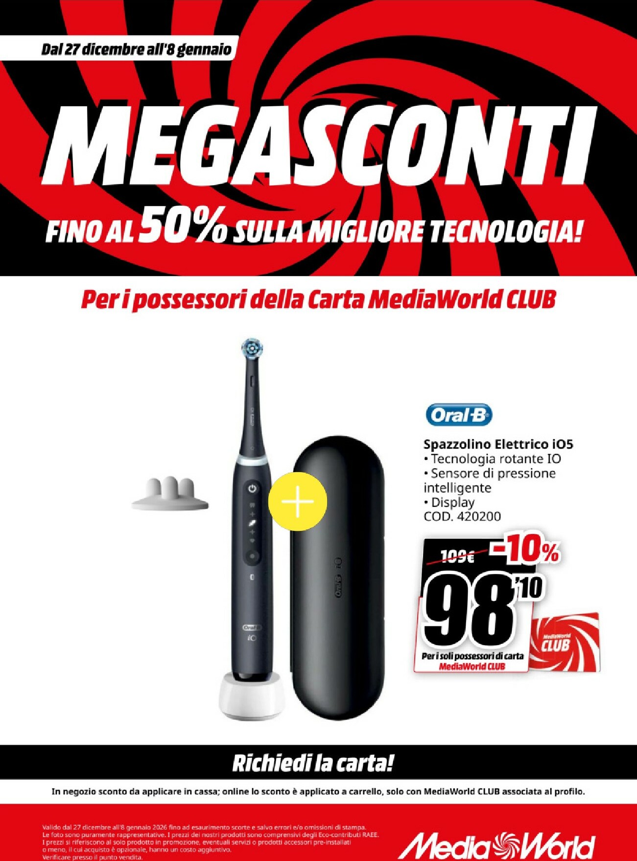 mediaworld - Volantino Mediaworld valido dal 27/12 al 08/01 - page: 59