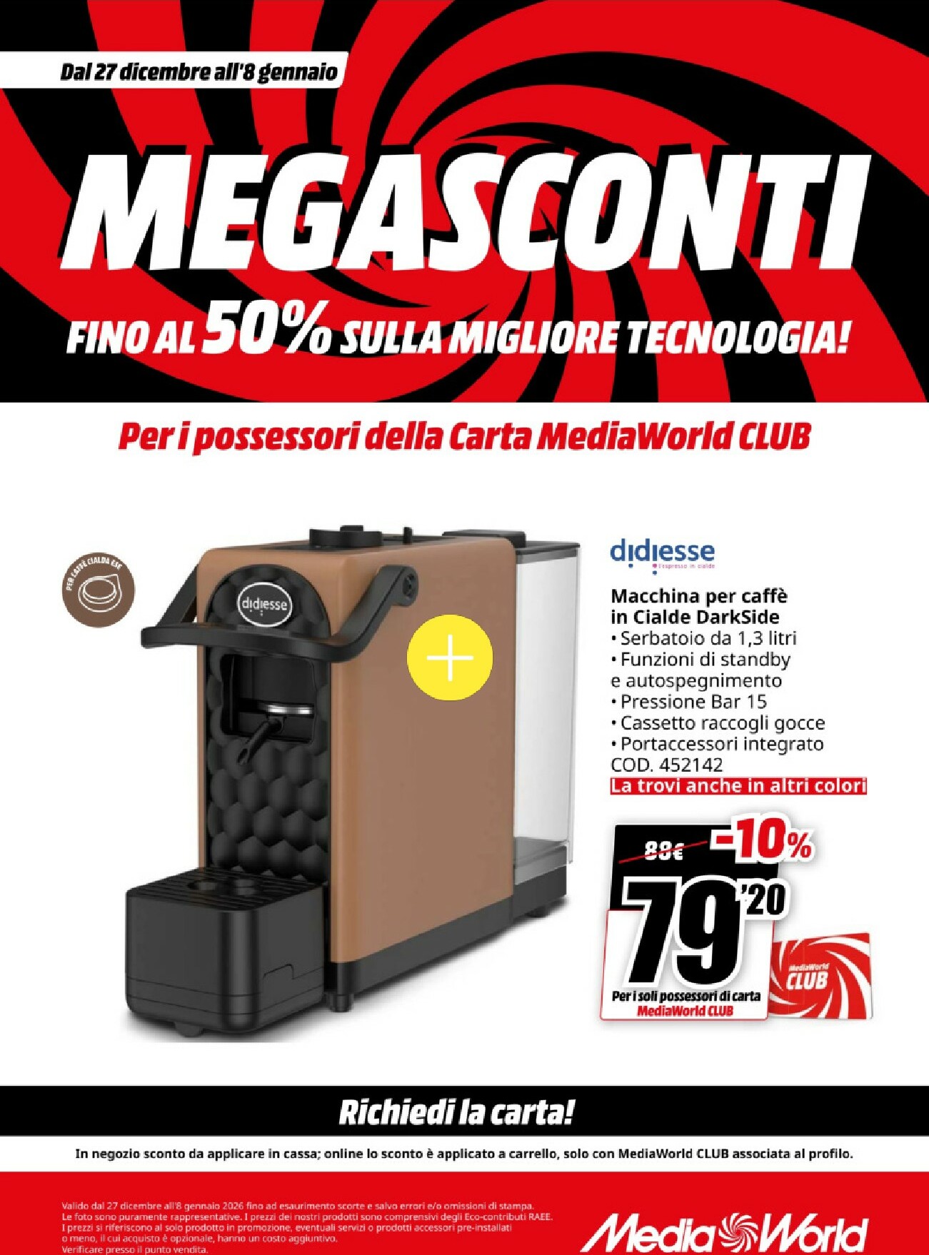 mediaworld - Volantino Mediaworld valido dal 27/12 al 08/01 - page: 56