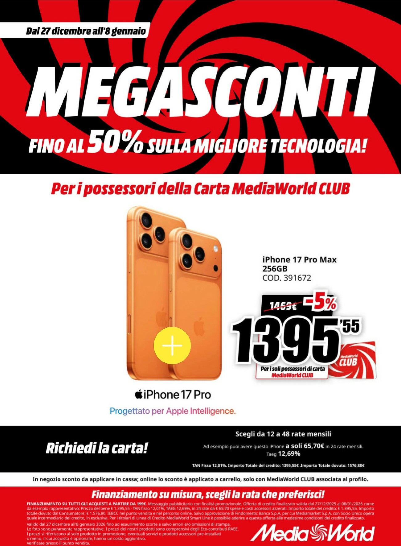 mediaworld - Volantino Mediaworld valido dal 27/12 al 08/01 - page: 2