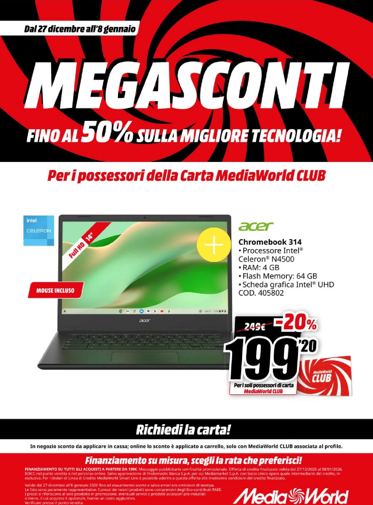 mediaworld - Volantino Mediaworld valido dal 27/12 al 08/01 - page: 19