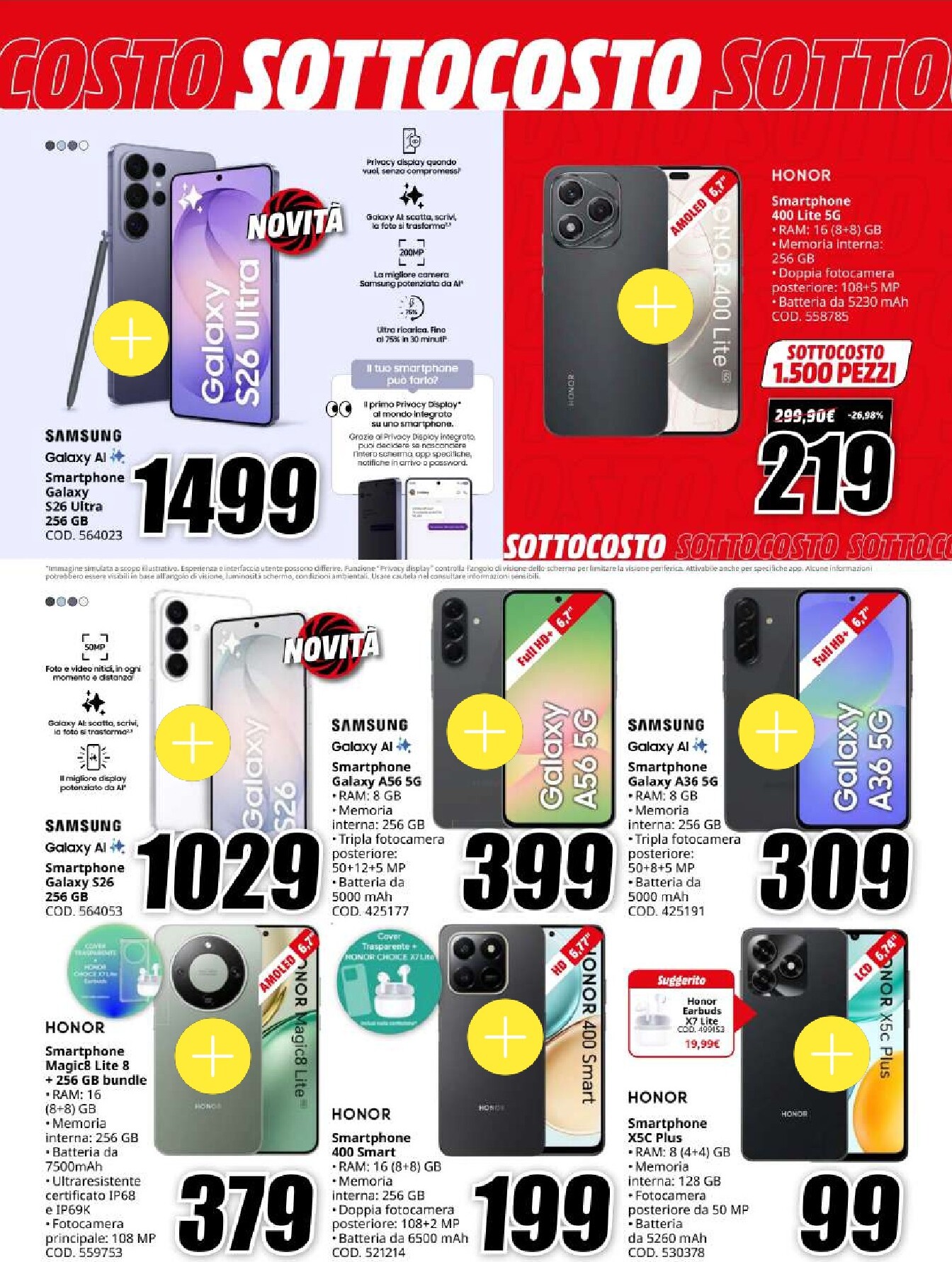 mediaworld - Volantino Mediaworld - Sottocosto valido dal 06/03/2026 al 15/03/2026 - page: 2