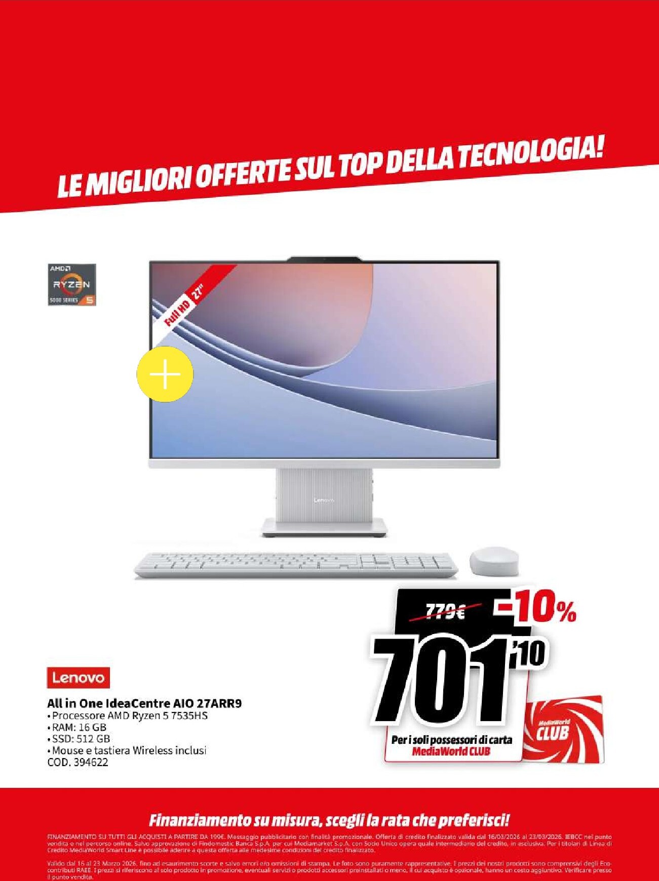 mediaworld - Volantino Mediaworld - Mega Sconti valido dal 16/03/2026 al 23/03/2026 - page: 18