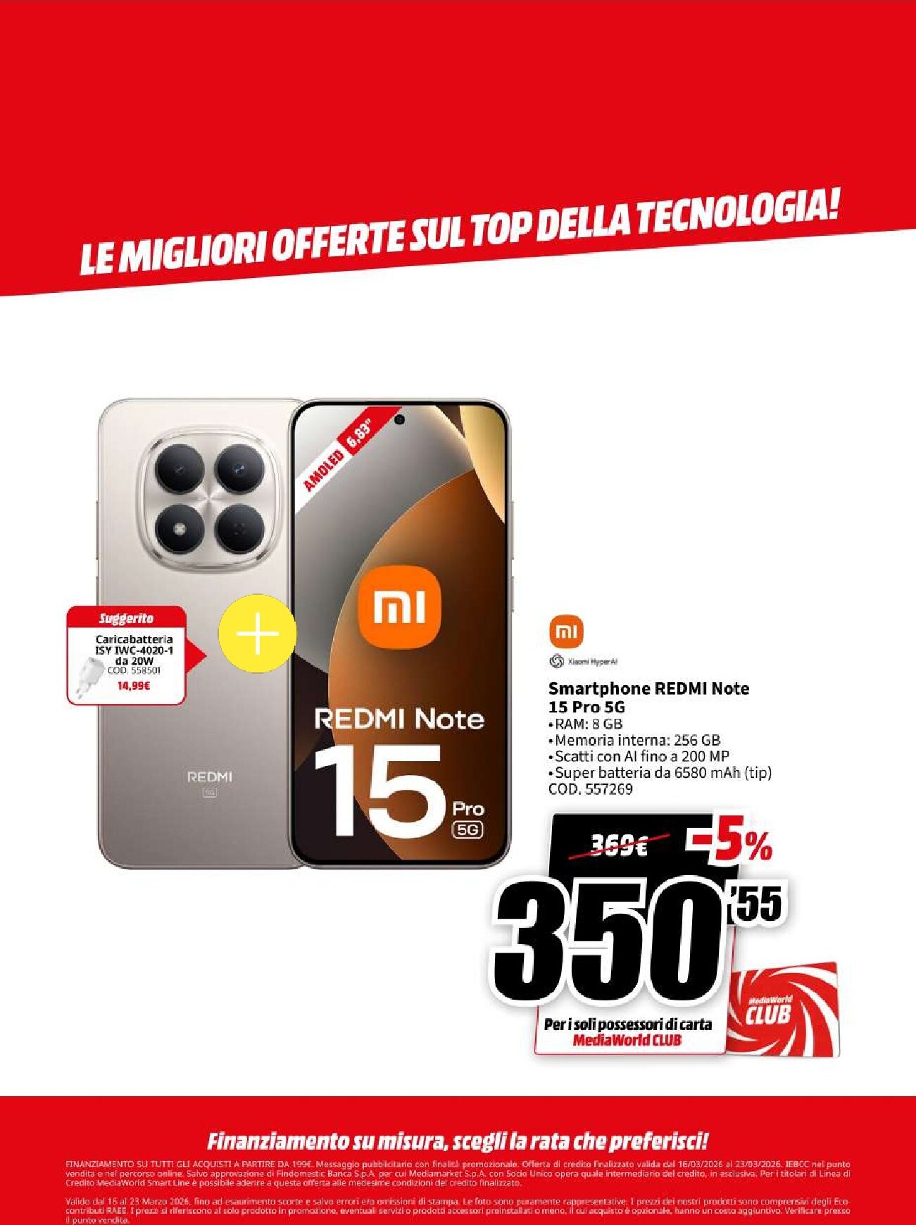 mediaworld - Volantino Mediaworld - Mega Sconti valido dal 16/03/2026 al 23/03/2026 - page: 38