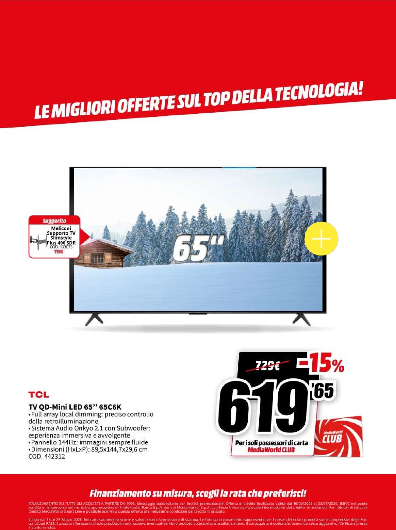 mediaworld - Volantino Mediaworld - Mega Sconti valido dal 16/03/2026 al 23/03/2026 - page: 3