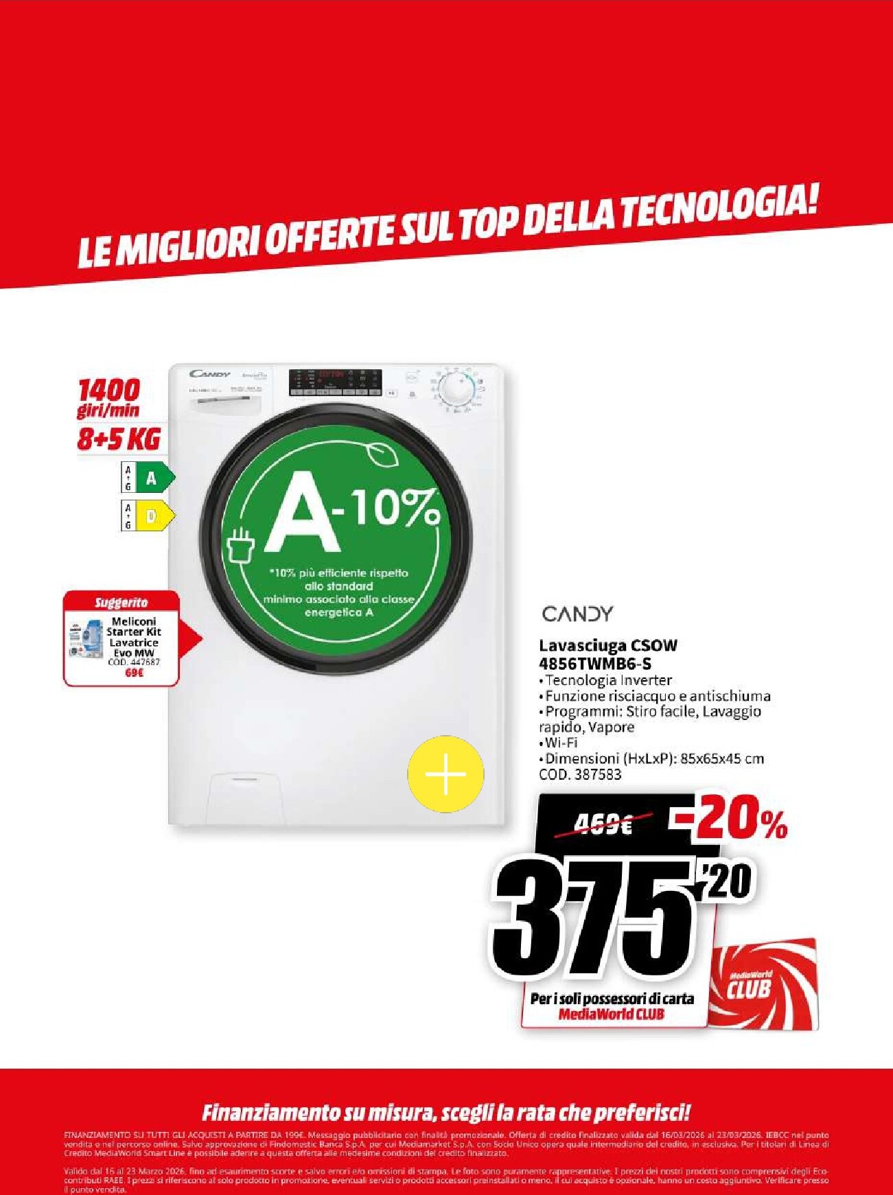 mediaworld - Volantino Mediaworld - Mega Sconti valido dal 16/03/2026 al 23/03/2026 - page: 49