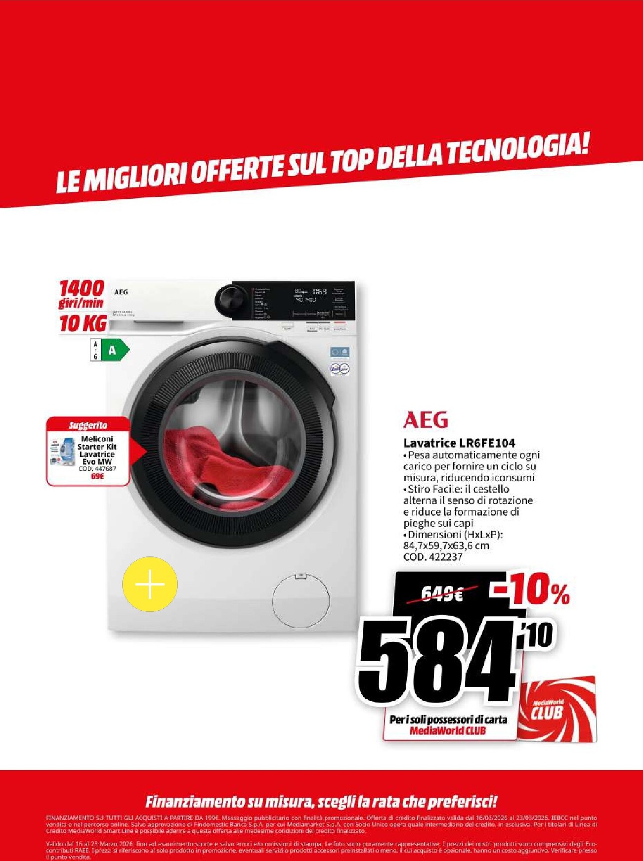 mediaworld - Volantino Mediaworld - Mega Sconti valido dal 16/03/2026 al 23/03/2026 - page: 47