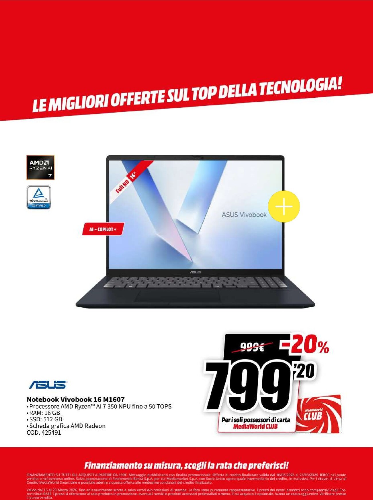 mediaworld - Volantino Mediaworld - Mega Sconti valido dal 16/03/2026 al 23/03/2026 - page: 14