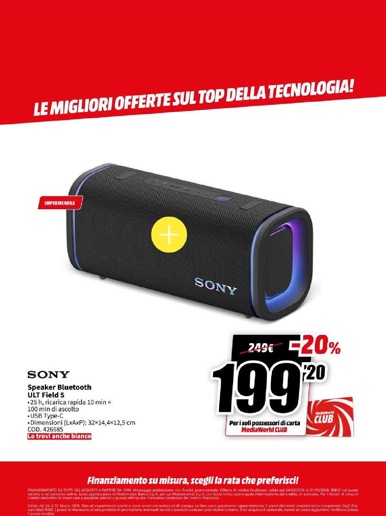 mediaworld - Volantino Mediaworld valido dal 24/03/2026 al 31/03/2026 - page: 12