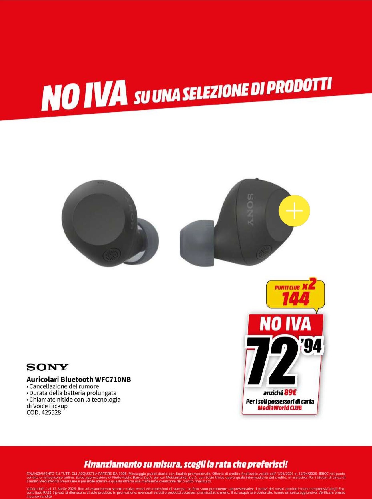 mediaworld - Volantino Mediaworld valido dal 01/04/2026 al 12/04/2026 - page: 12