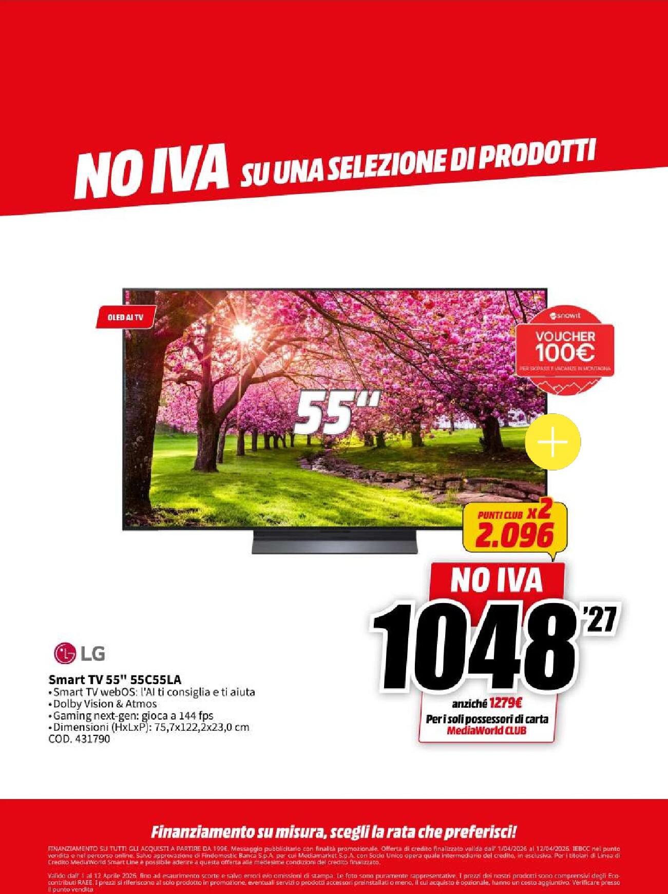mediaworld - Volantino Mediaworld valido dal 01/04/2026 al 12/04/2026 - page: 8