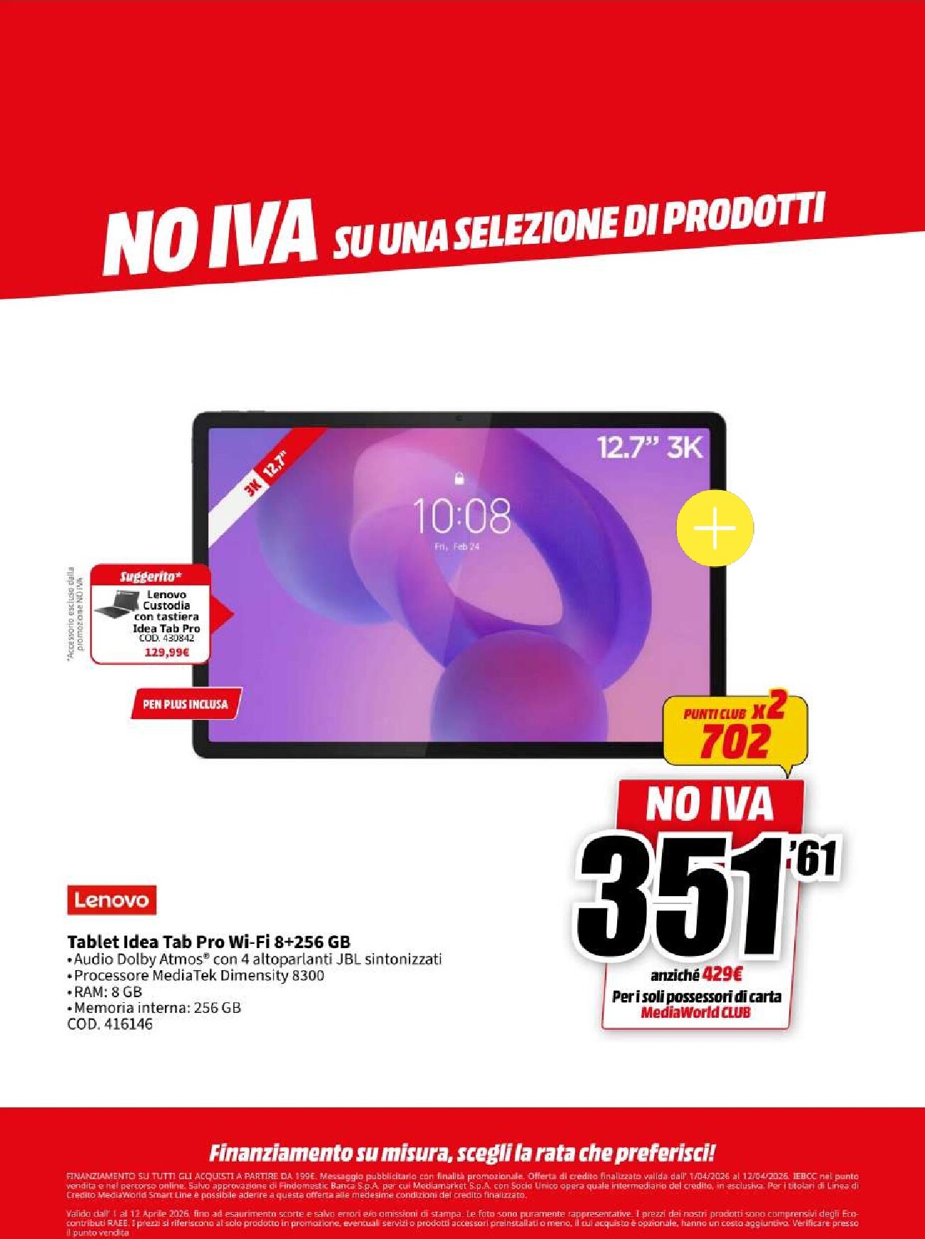 mediaworld - Volantino Mediaworld valido dal 01/04/2026 al 12/04/2026 - page: 19