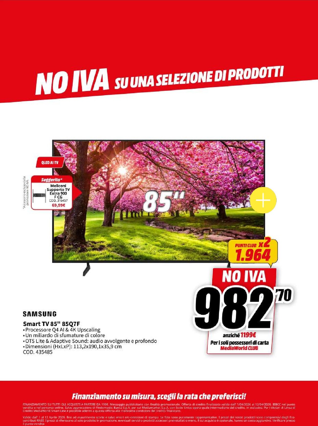 mediaworld - Volantino Mediaworld valido dal 01/04/2026 al 12/04/2026 - page: 6