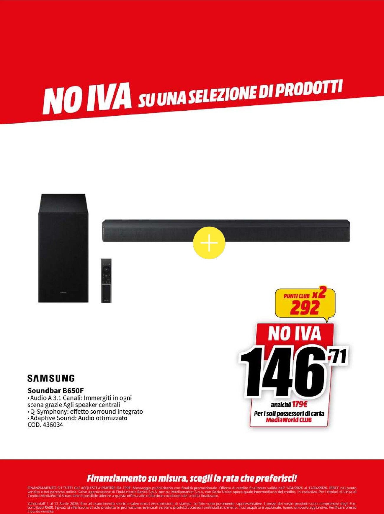 mediaworld - Volantino Mediaworld valido dal 01/04/2026 al 12/04/2026 - page: 9