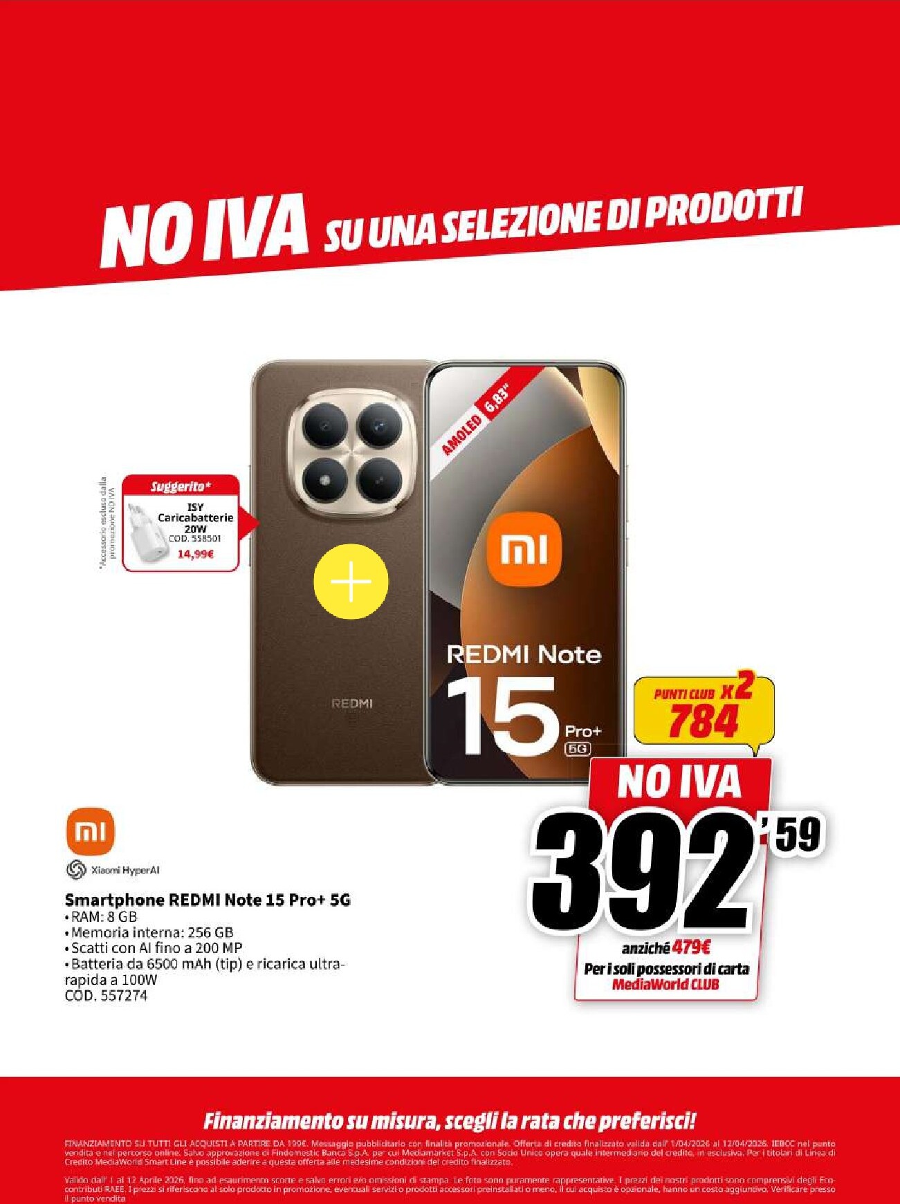 mediaworld - Volantino Mediaworld valido dal 01/04/2026 al 12/04/2026 - page: 22