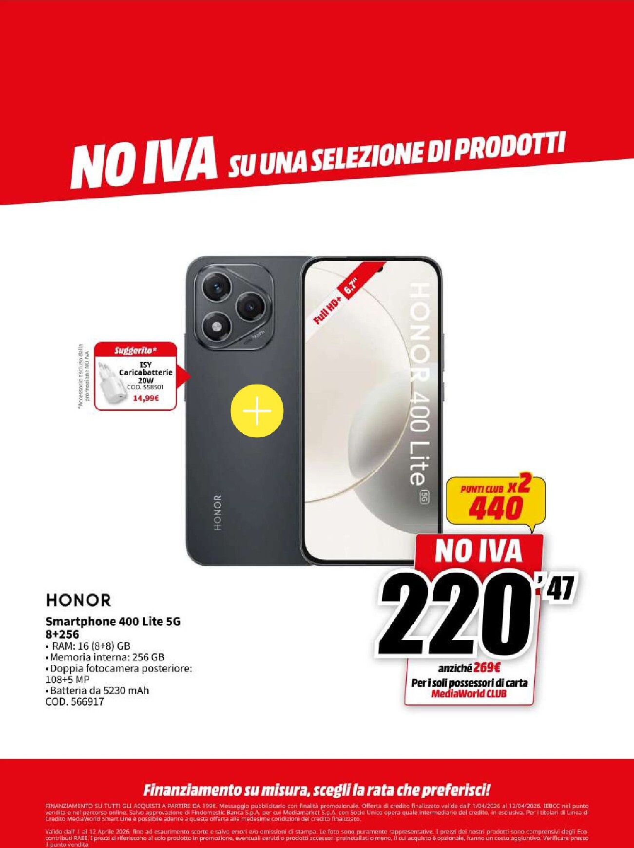 mediaworld - Volantino Mediaworld valido dal 01/04/2026 al 12/04/2026 - page: 23