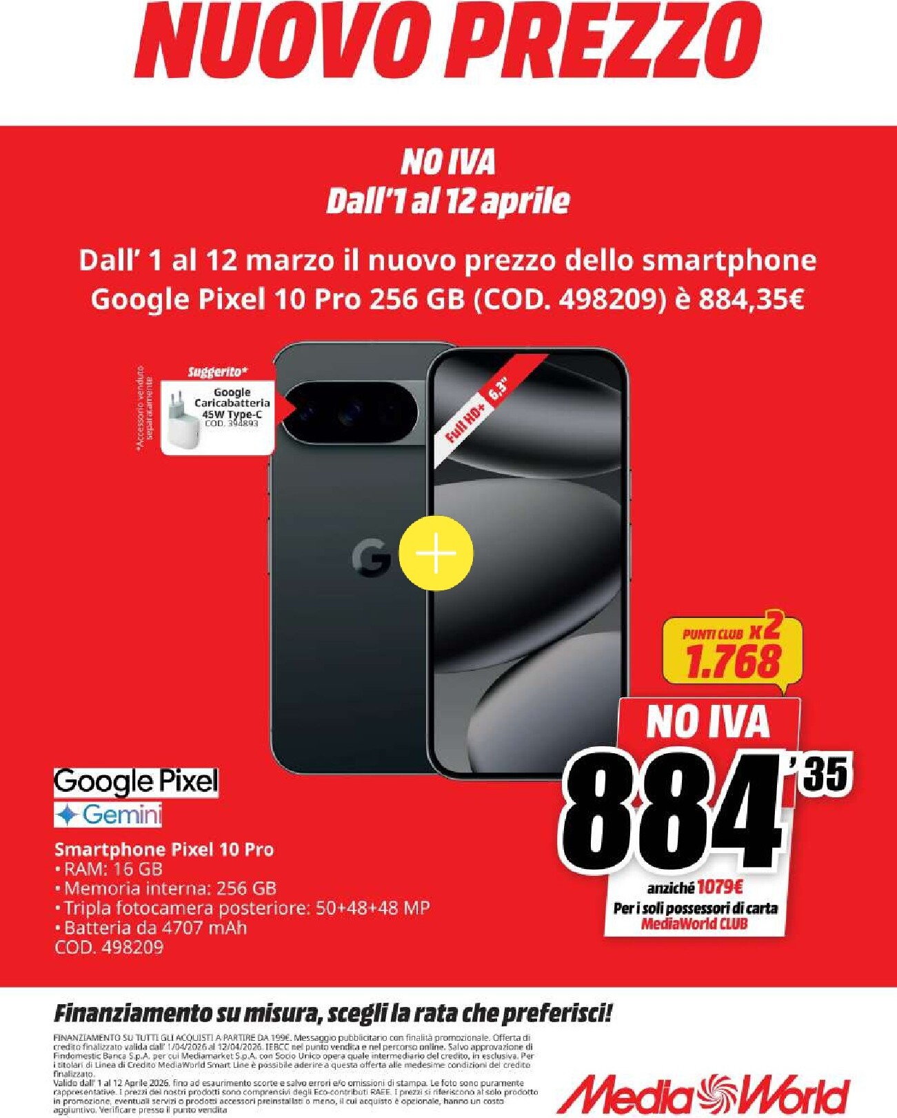 mediaworld - Volantino Mediaworld valido dal 01/04/2026 al 12/04/2026 - page: 26