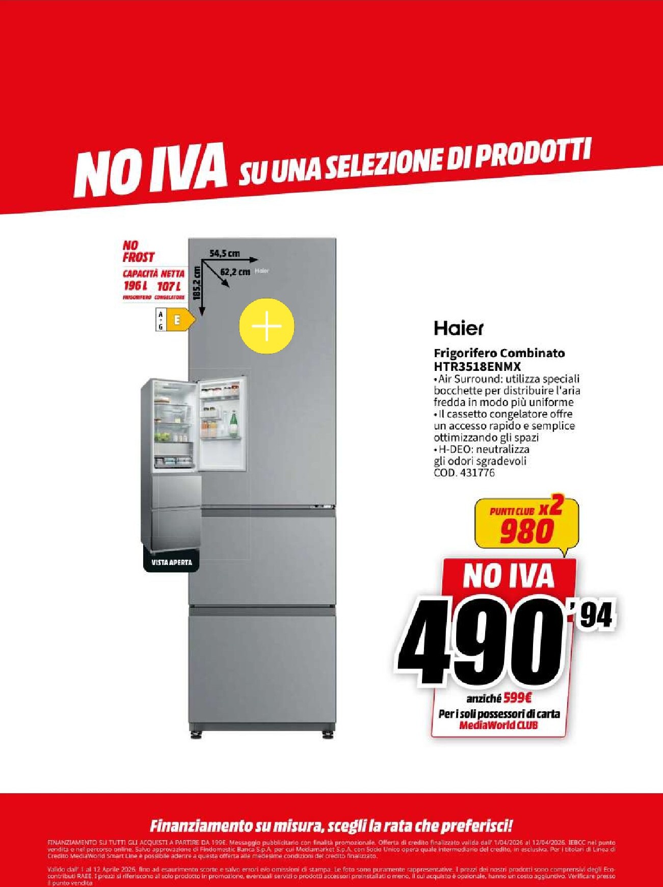mediaworld - Volantino Mediaworld valido dal 01/04/2026 al 12/04/2026 - page: 32