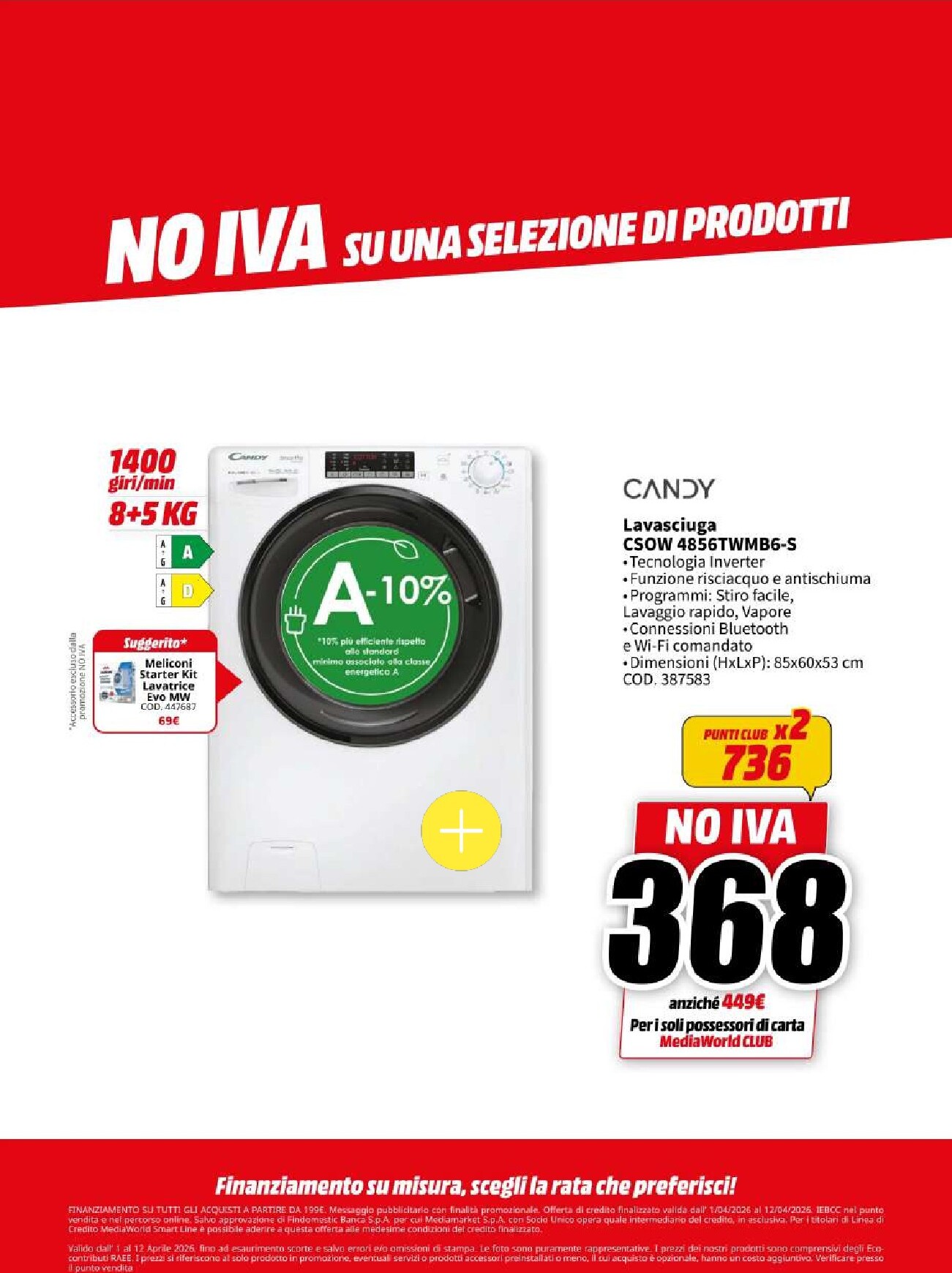 mediaworld - Volantino Mediaworld valido dal 01/04/2026 al 12/04/2026 - page: 39