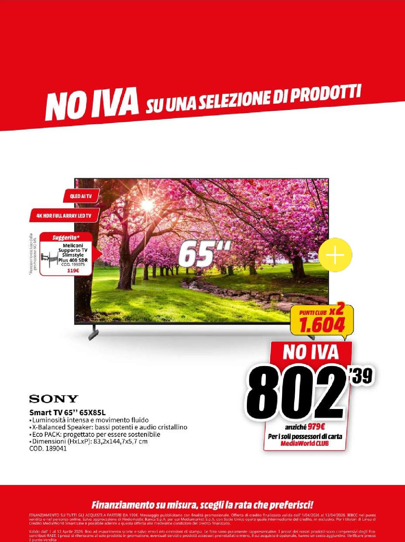 mediaworld - Volantino Mediaworld valido dal 01/04/2026 al 12/04/2026 - page: 7
