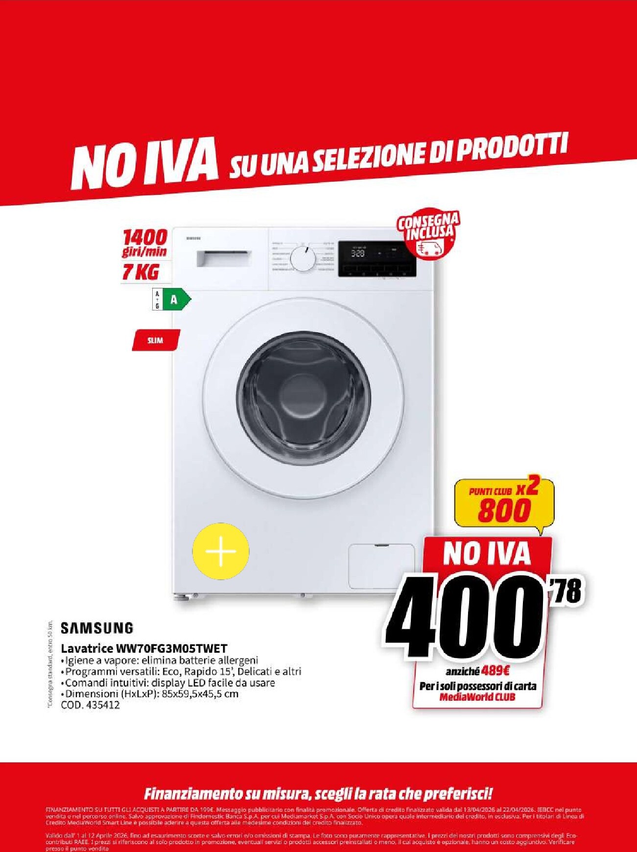 mediaworld - Volantino attuale di Mediaworld valido dal lunedì 13/04/2026 al mercoledì 22/04/2026 - page: 43